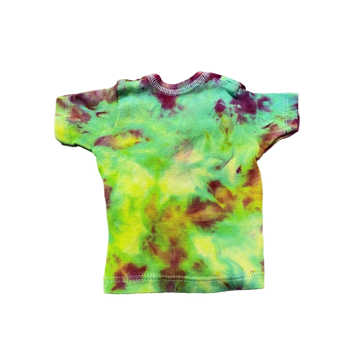 Tie Dye Kimono Button Style Baby Shirt || Newborn