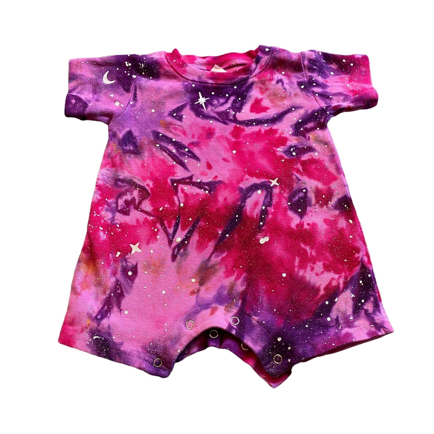 Galaxy Dyed Baby Romper || 12-18 Months
