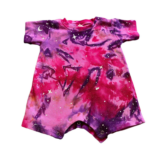 Galaxy Dyed Baby Romper || 12-18 Months