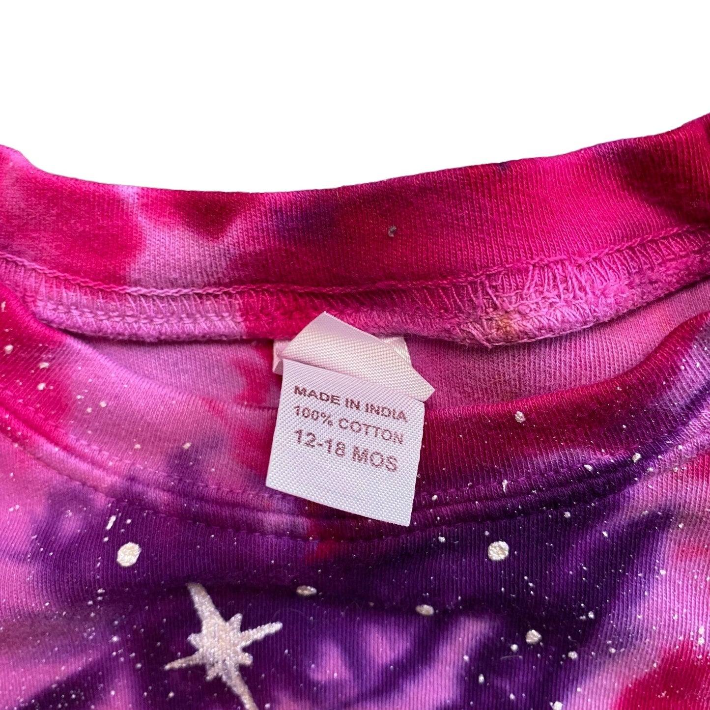 Galaxy Dyed Baby Romper || 12-18 Months