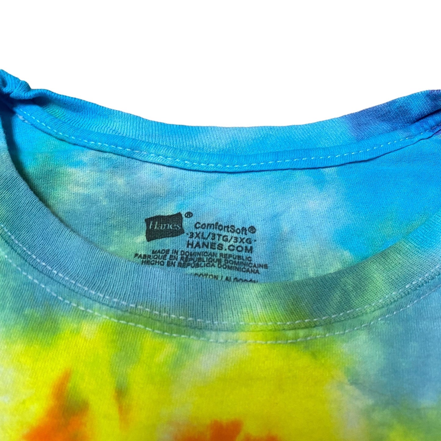 Rainbow Spiral Tie Dye Adult Tee || 3XL