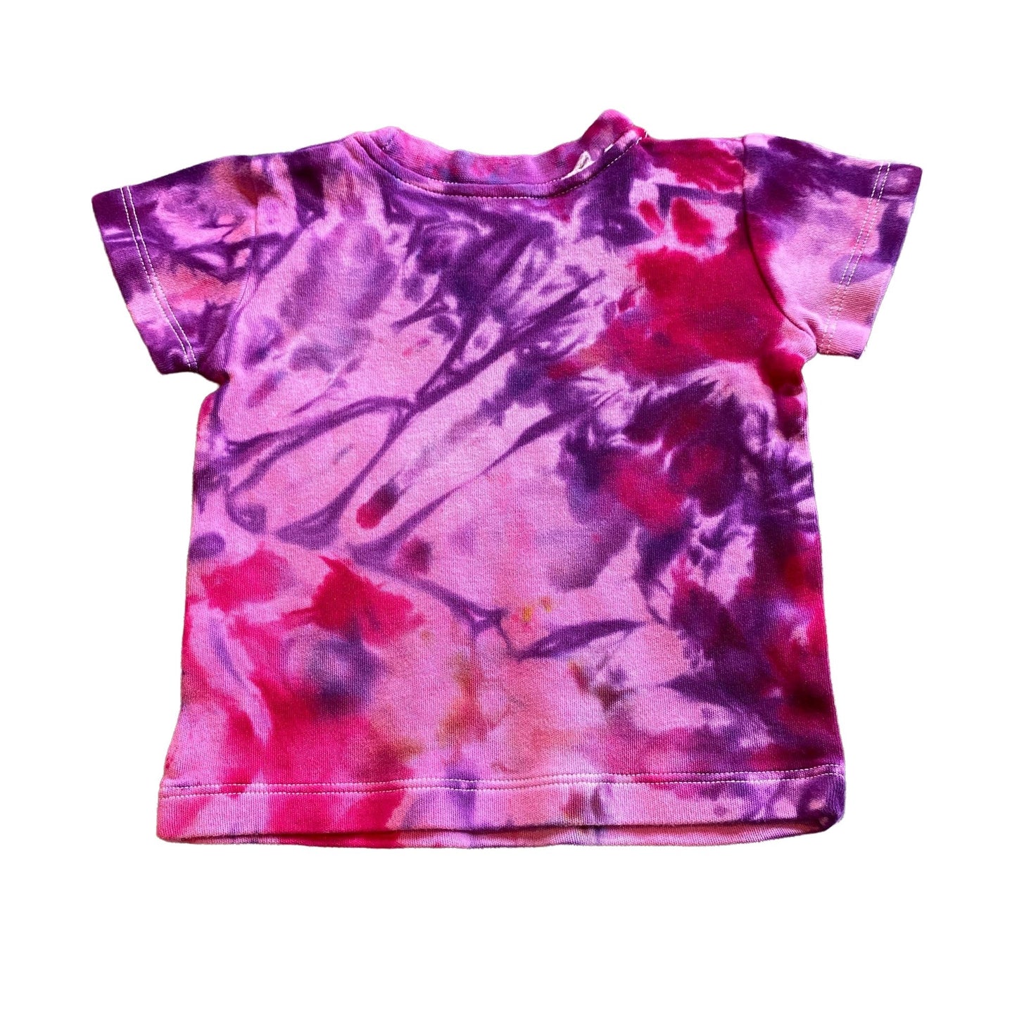 Pink Raven Tie Dye Baby Tee || 3-6 Months