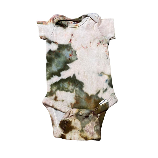 Tie Dye Onesie || 3-6 Months, Upcycled ♻️