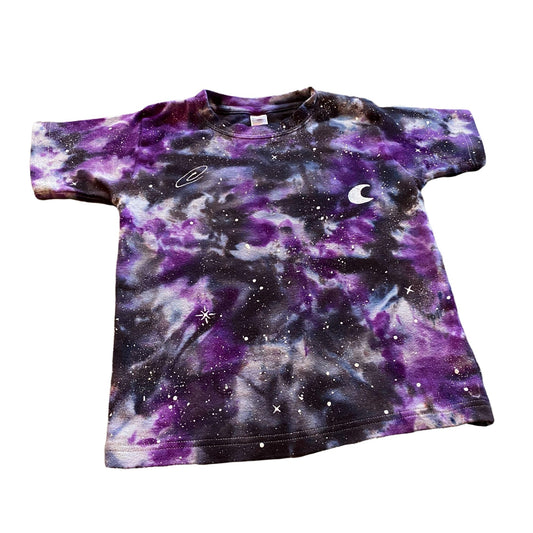 Galaxy Dyed Kids Tee || 4Y