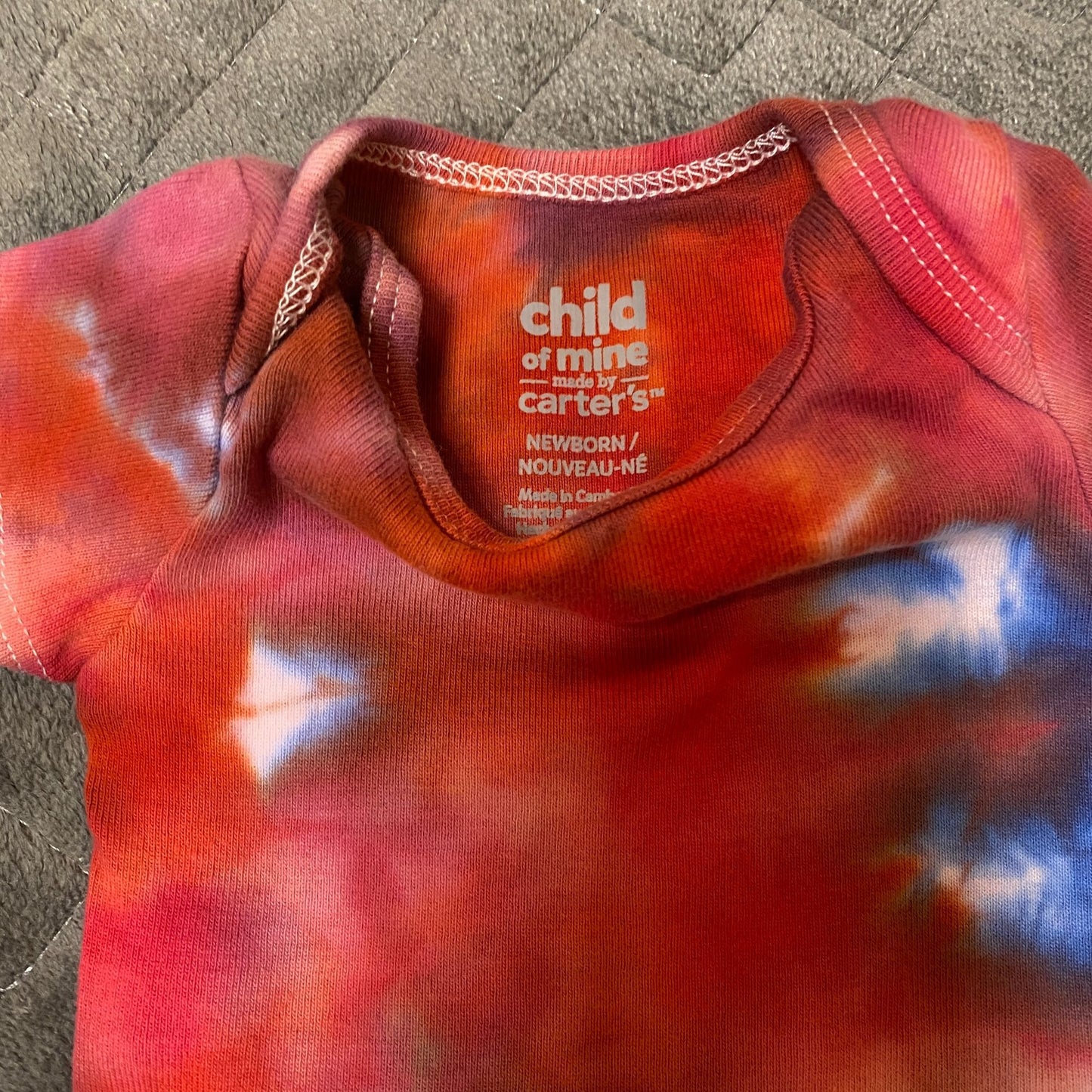 Tie Dye Baby Bodysuit || Newborn