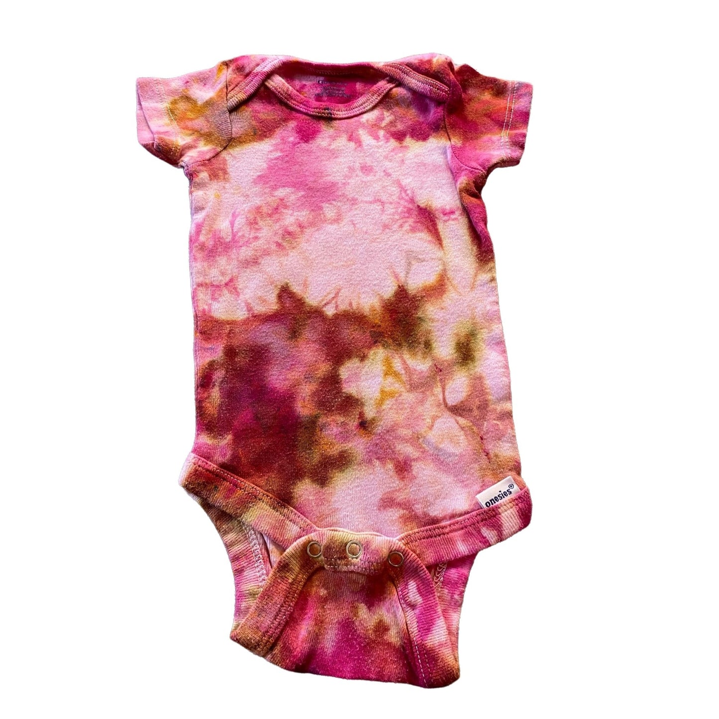 Tie Dyed Bodysuit || 3-6 Months, Upcycled ♻️