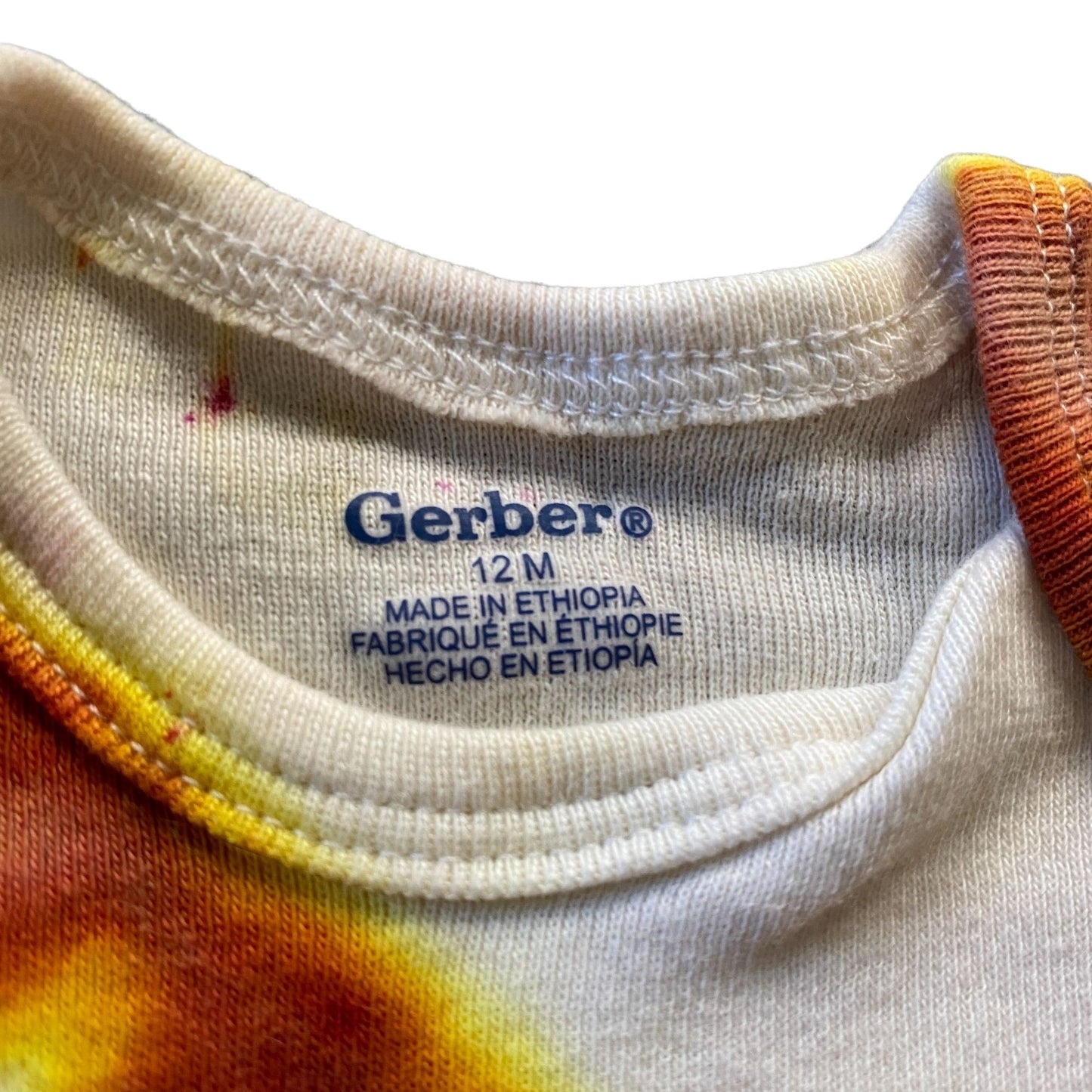 Tie Dyed Bodysuit || 12 Months