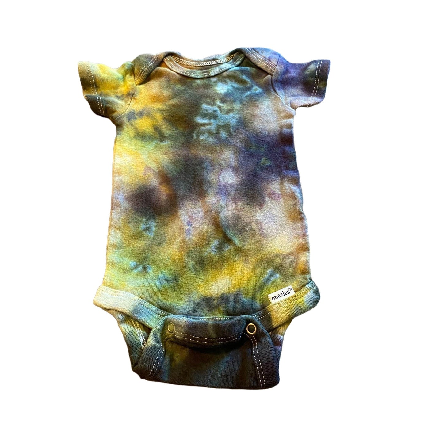 Tie Dye Onesie || 0-3 Months, Upcycled ♻️