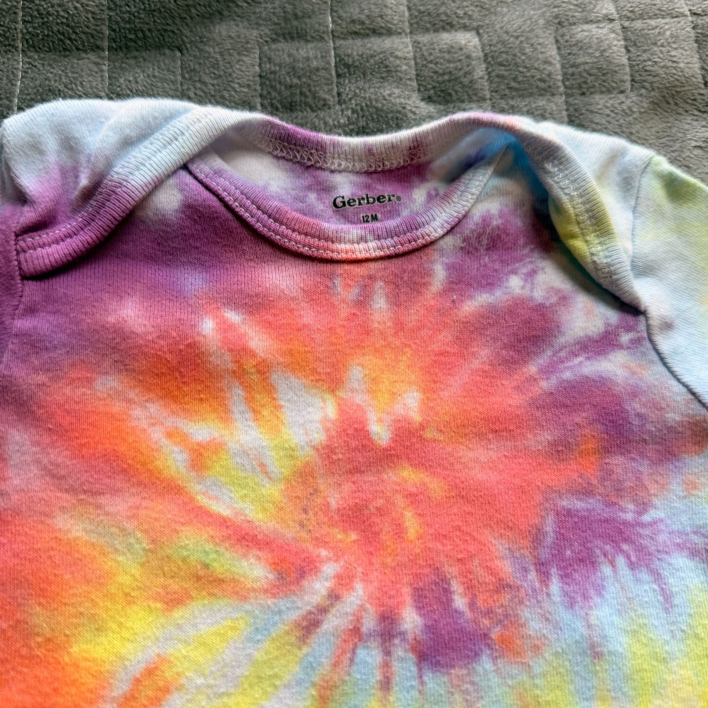 Tie Dyed Onesie || 12 Months