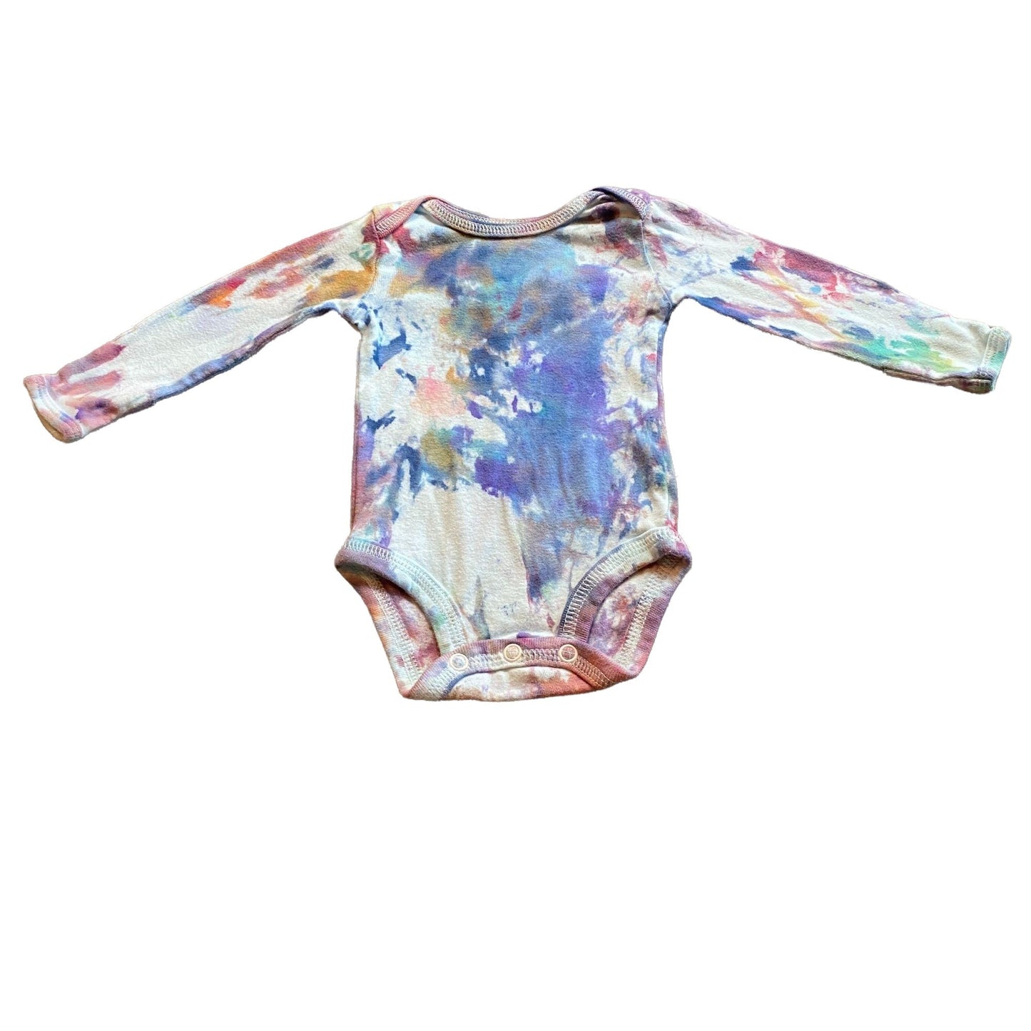 Marble Tie Dye Baby Bodysuit || Newborn