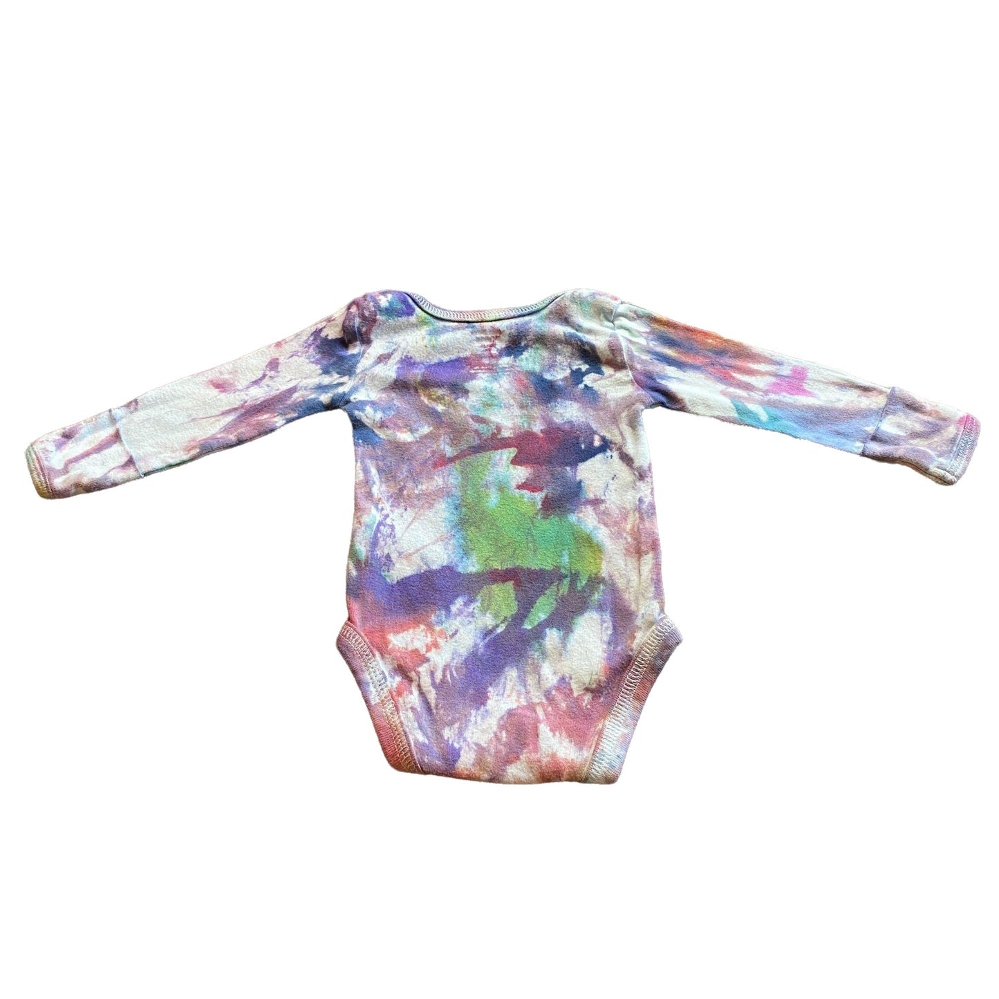 Marble Tie Dye Baby Bodysuit || Newborn