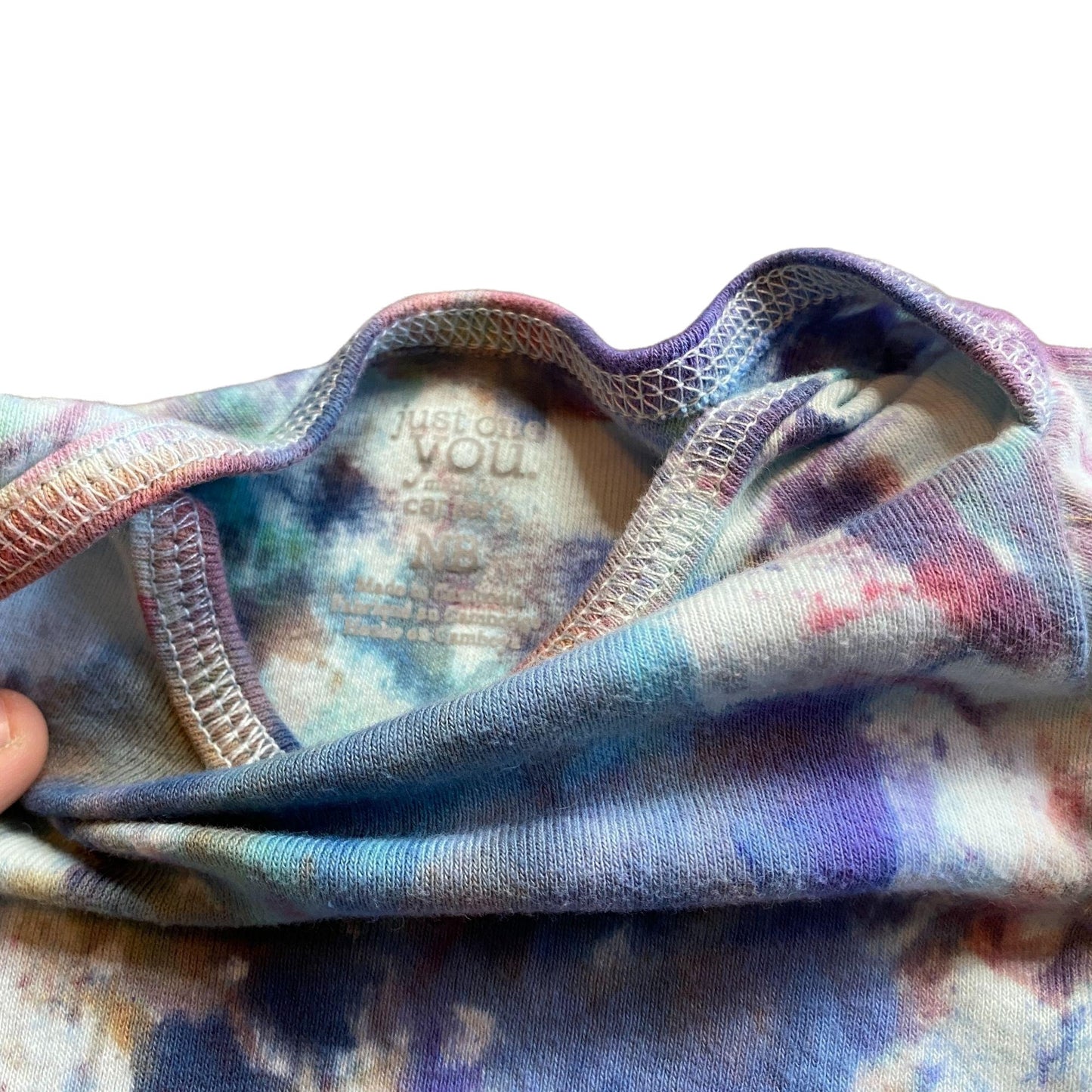 Marble Tie Dye Baby Bodysuit || Newborn