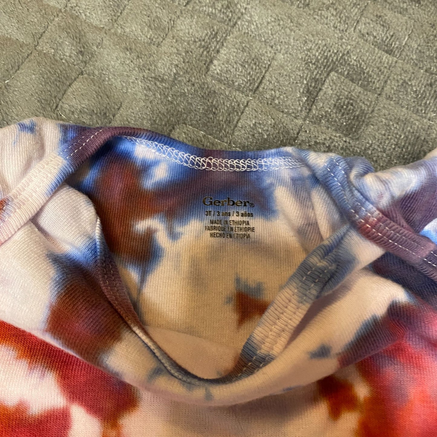 Tie Dye Baby Bodysuit || 3T