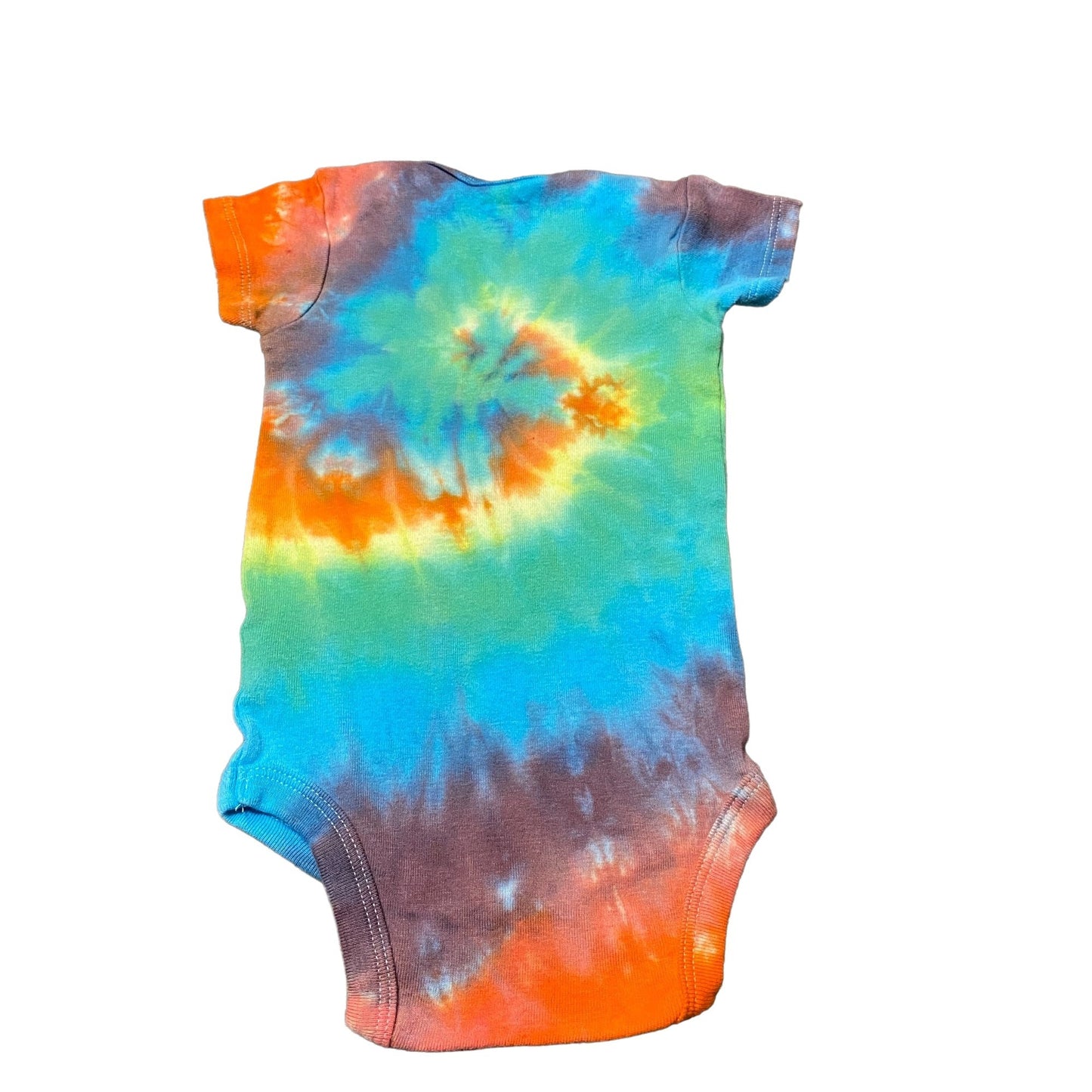 Rainbow Spiral Tie Dyed Bodysuit || 3-6 Months