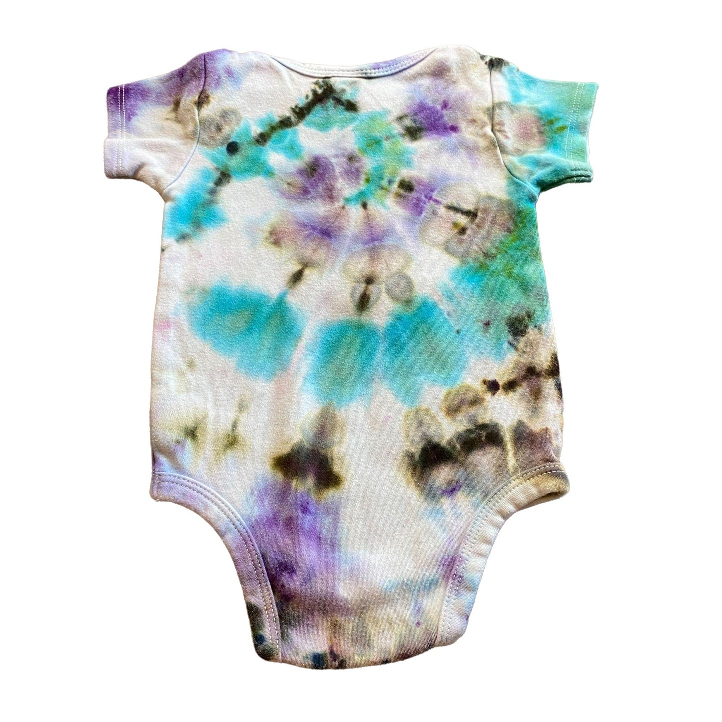 Spiral Tie Dye Baby Bodysuit || 6 Months