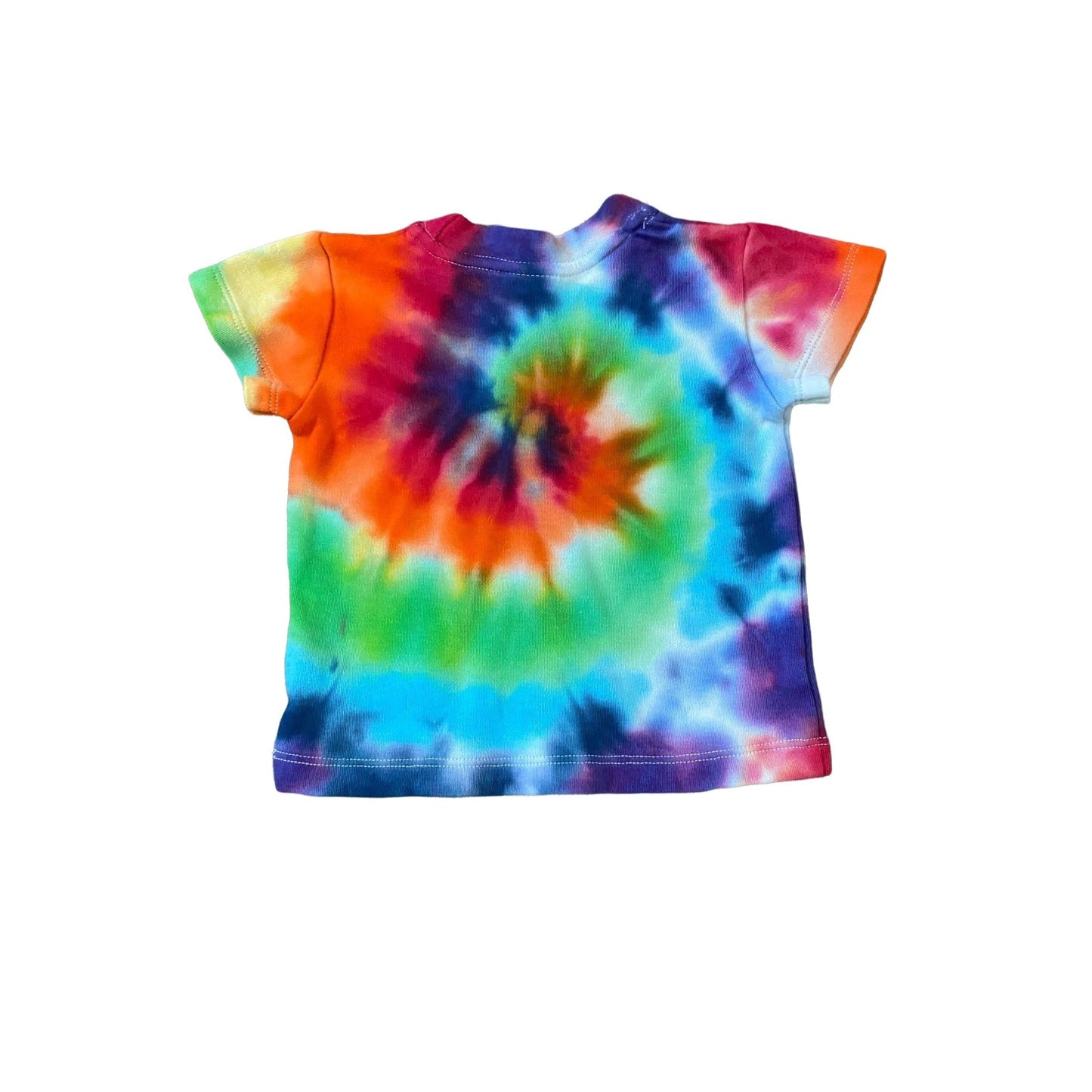 Rainbow Spiral Tie Dye Baby Tee || 3-6 Months