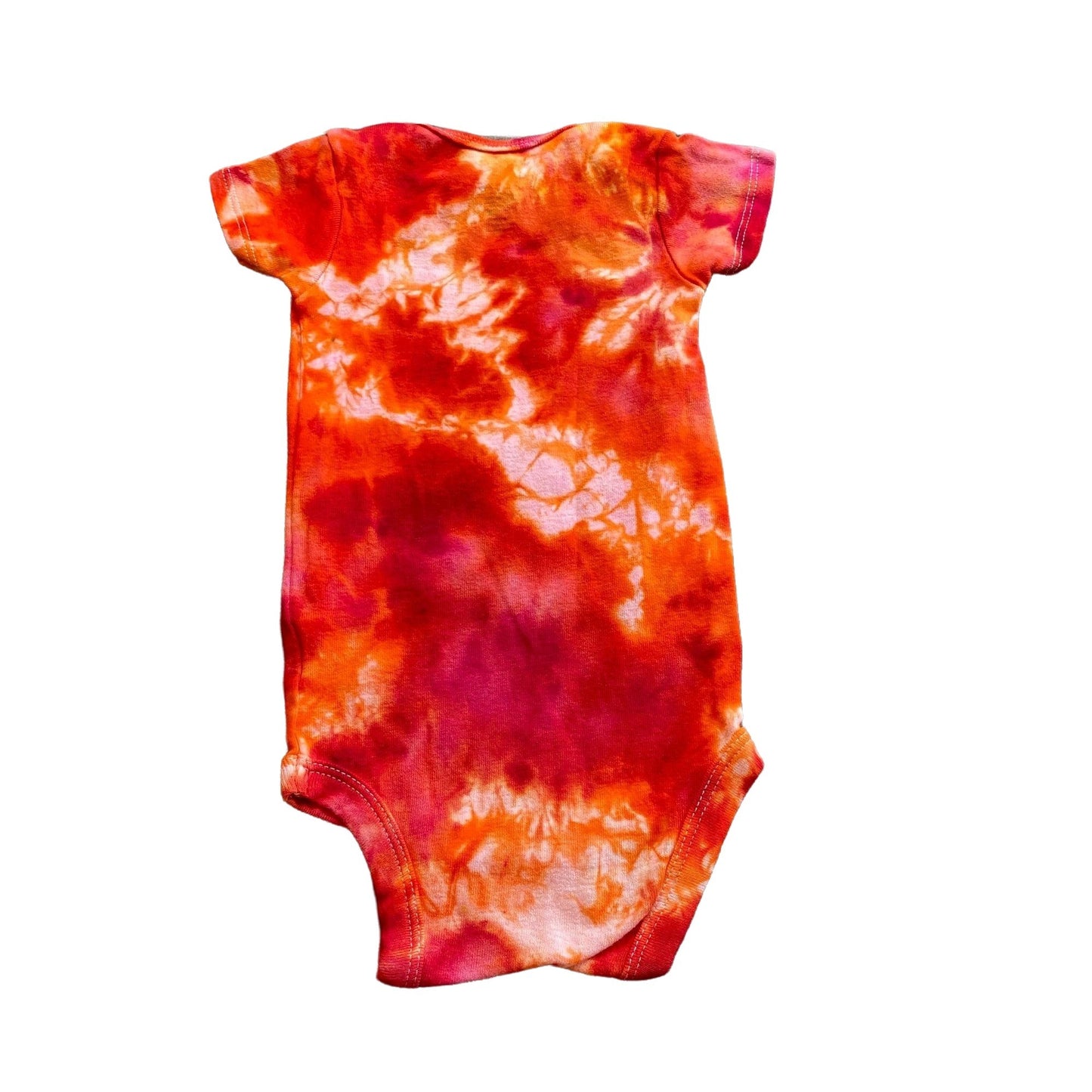 Fiery Fun Dye Tie Dye Onesie || 3-6 Months