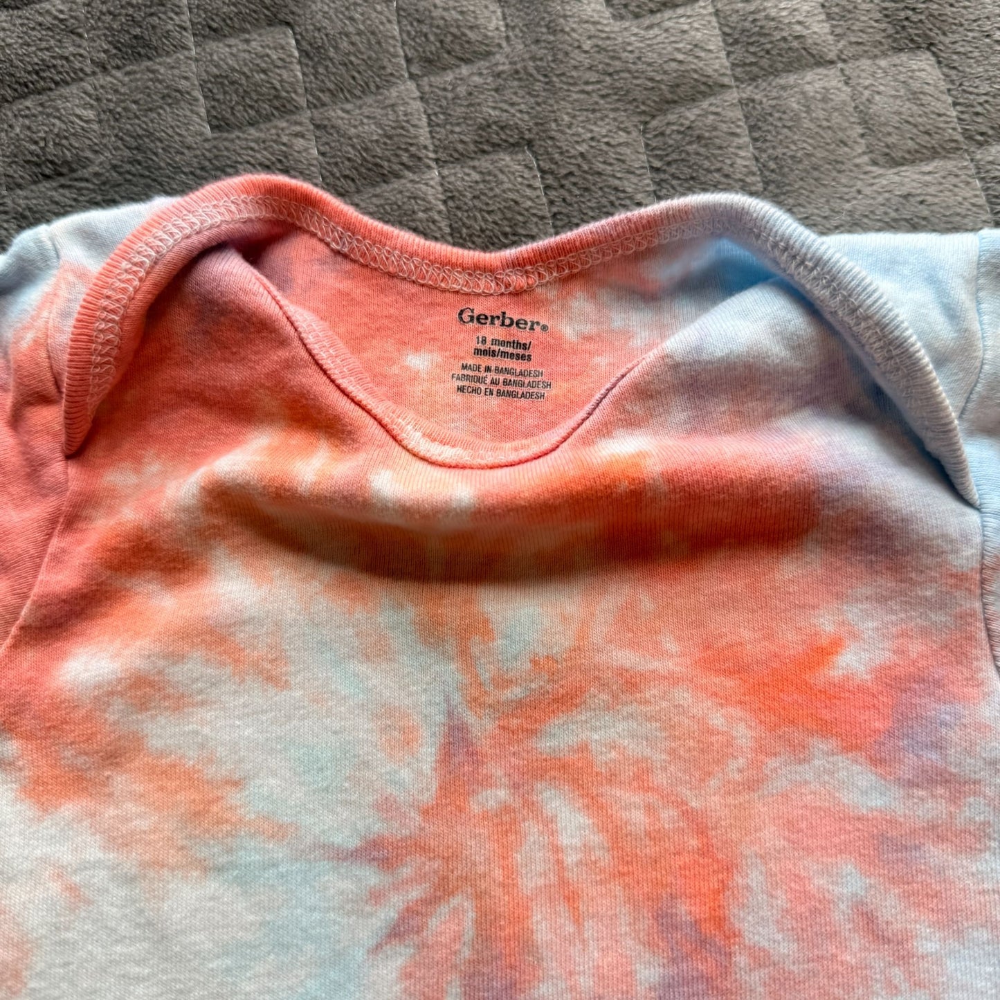 Tie Dyed Onesie || 18 Months