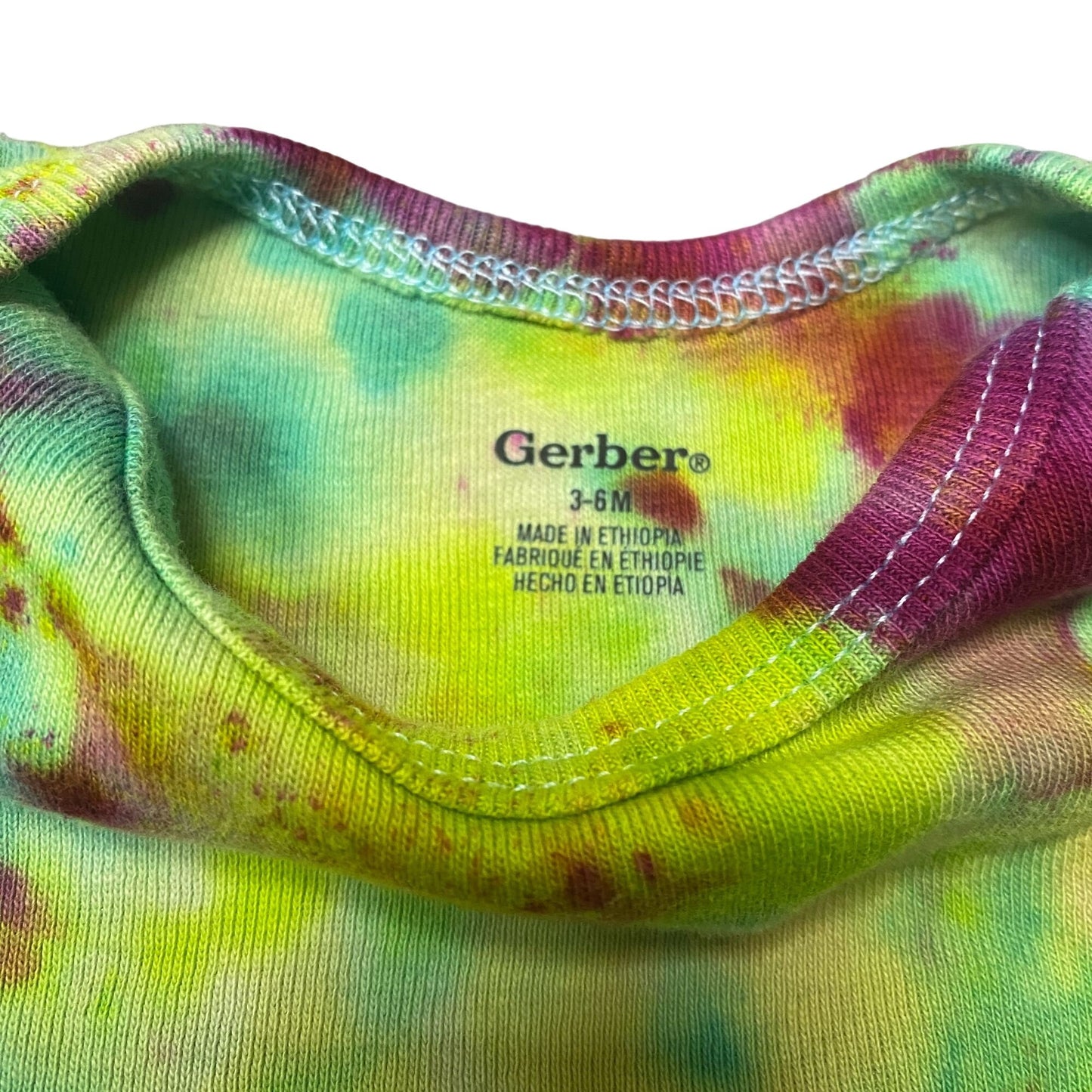 Tie Dye Baby Bodysuit || 3-6 Months