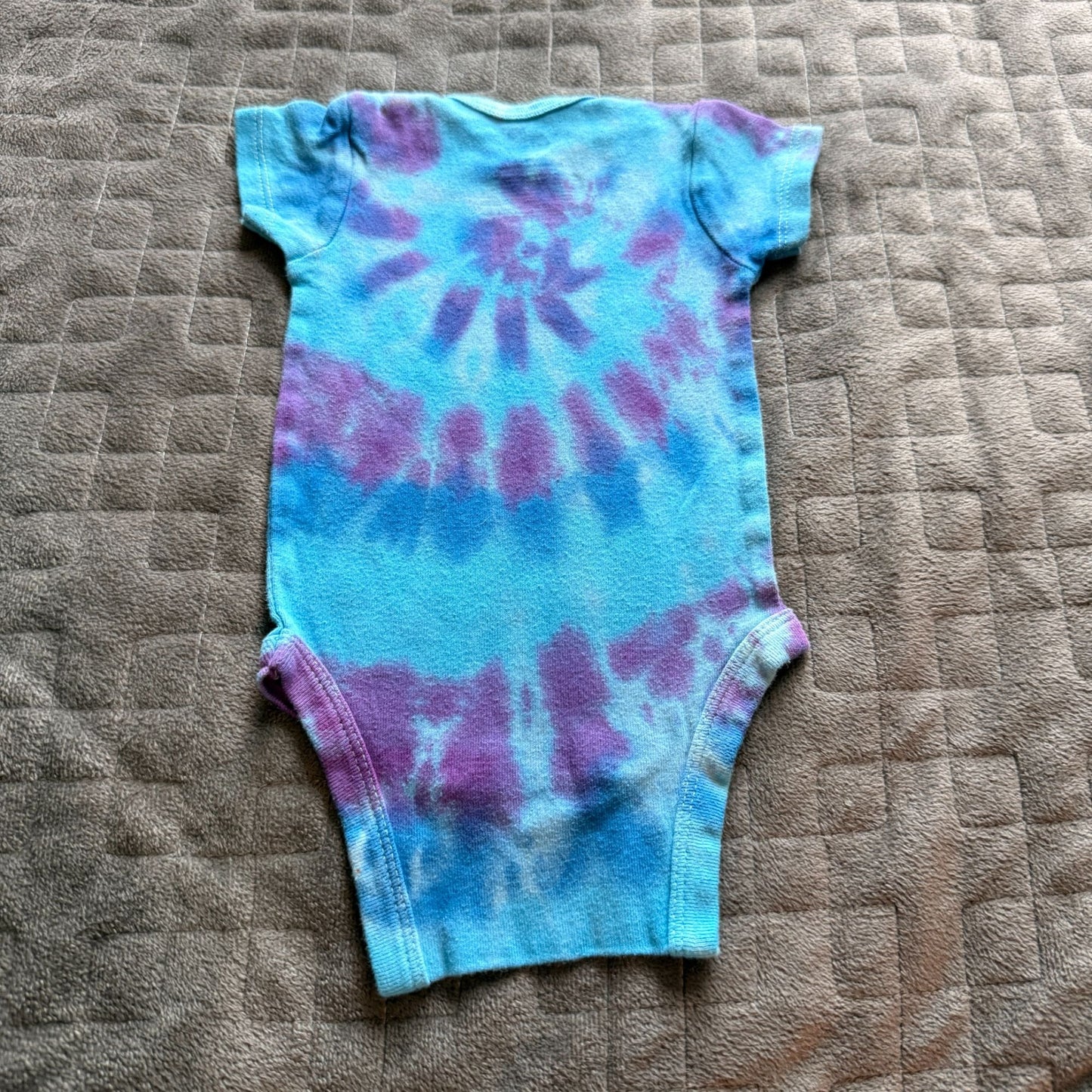 Tie Dyed Onesie || 0-3 Months, Upcycled ♻️