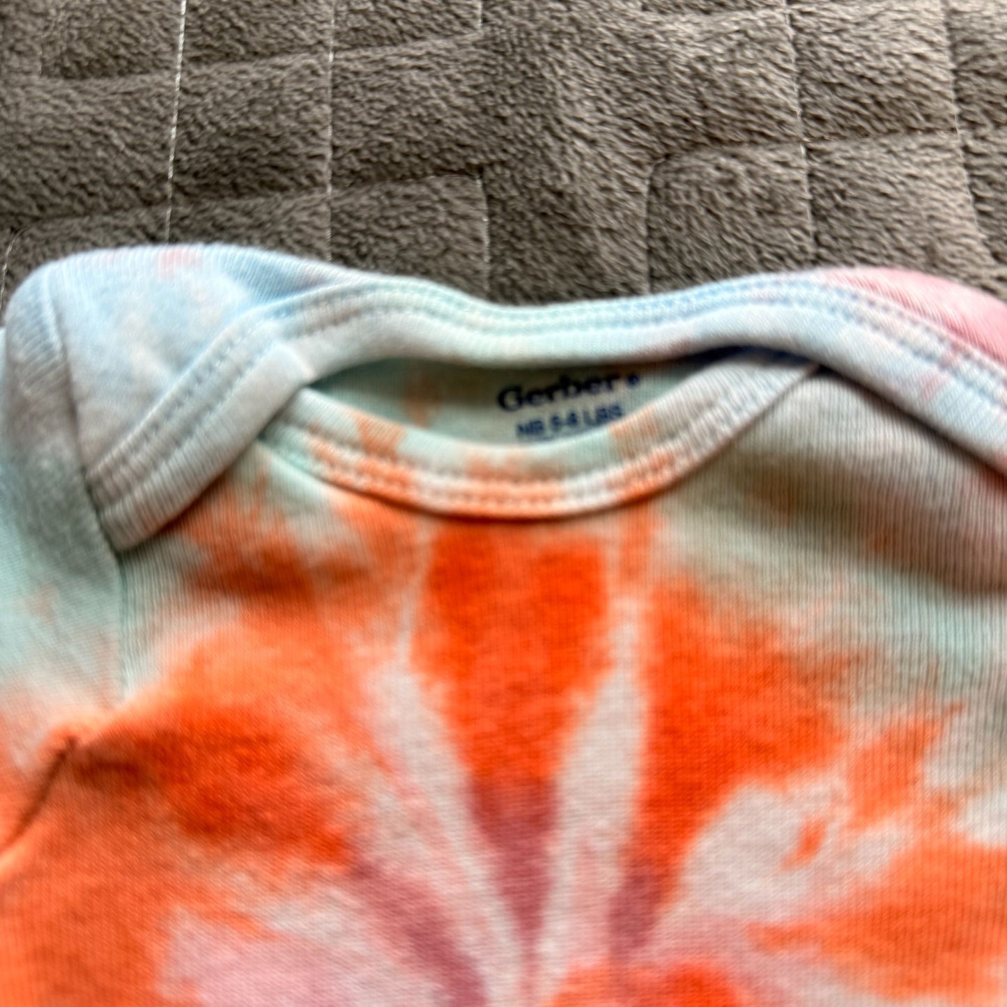 Tie Dyed Onesie || Newborn