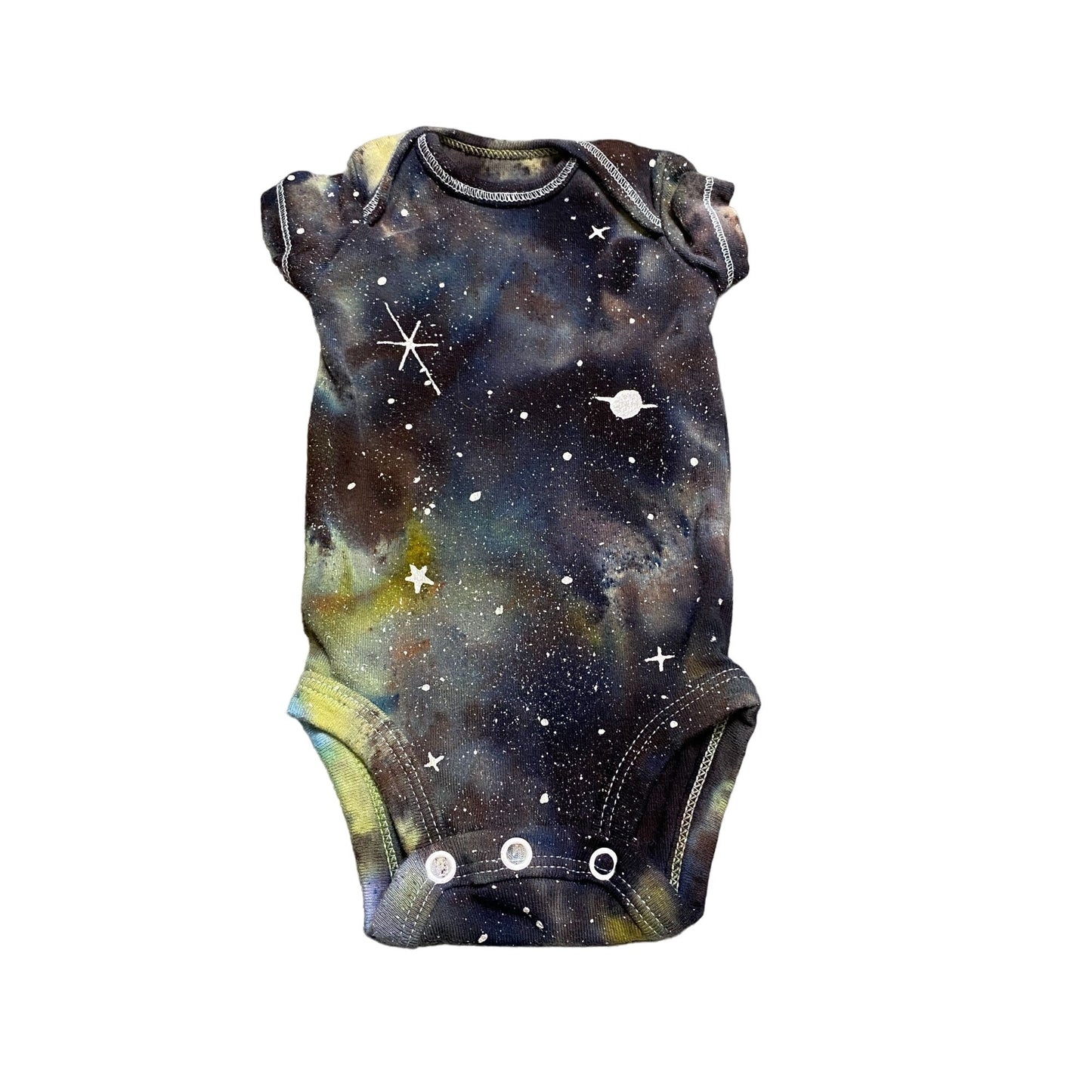 Galaxy Dyed Onesie || Newborn