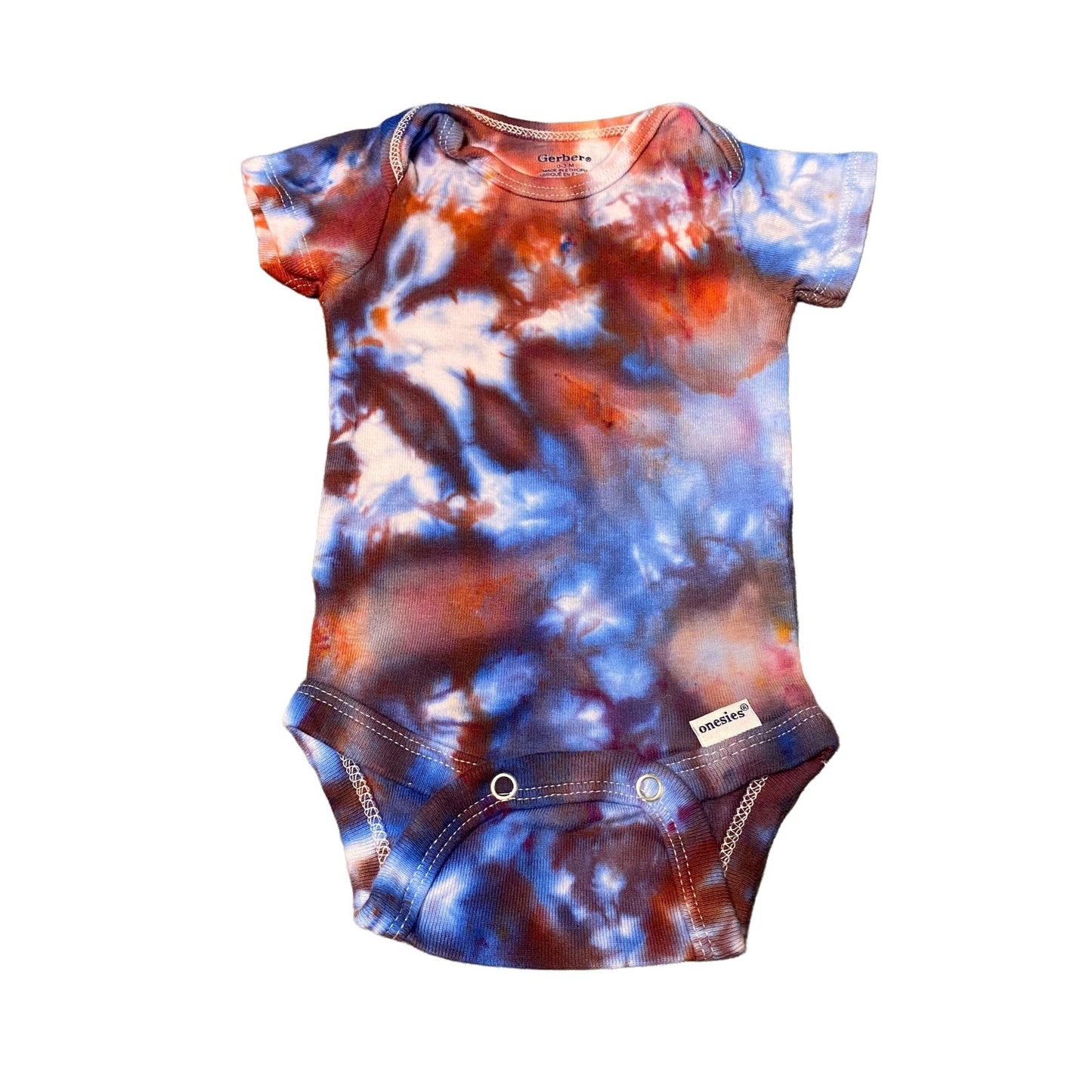 Tie Dye Baby Bodysuit || 0-3 Months