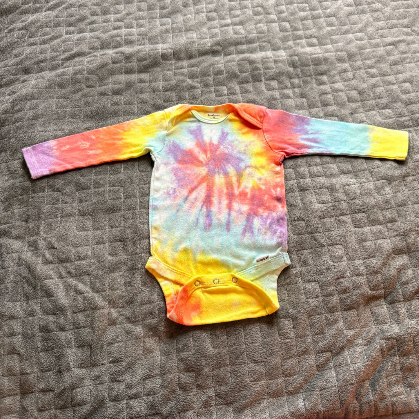 Tie Dyed Onesie || 12 Months