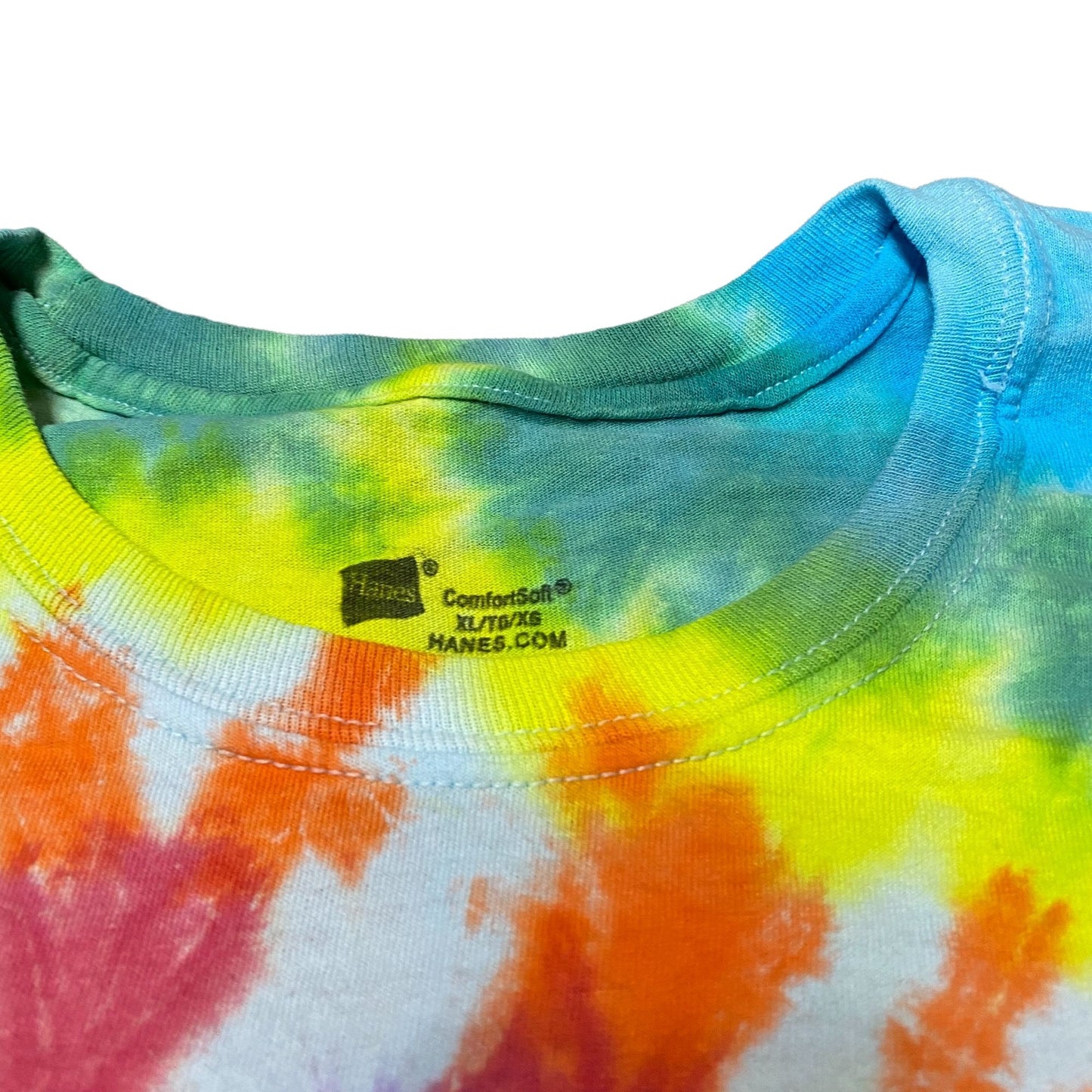 Rainbow Spiral Tie Dye Adult Tee || Extra Large