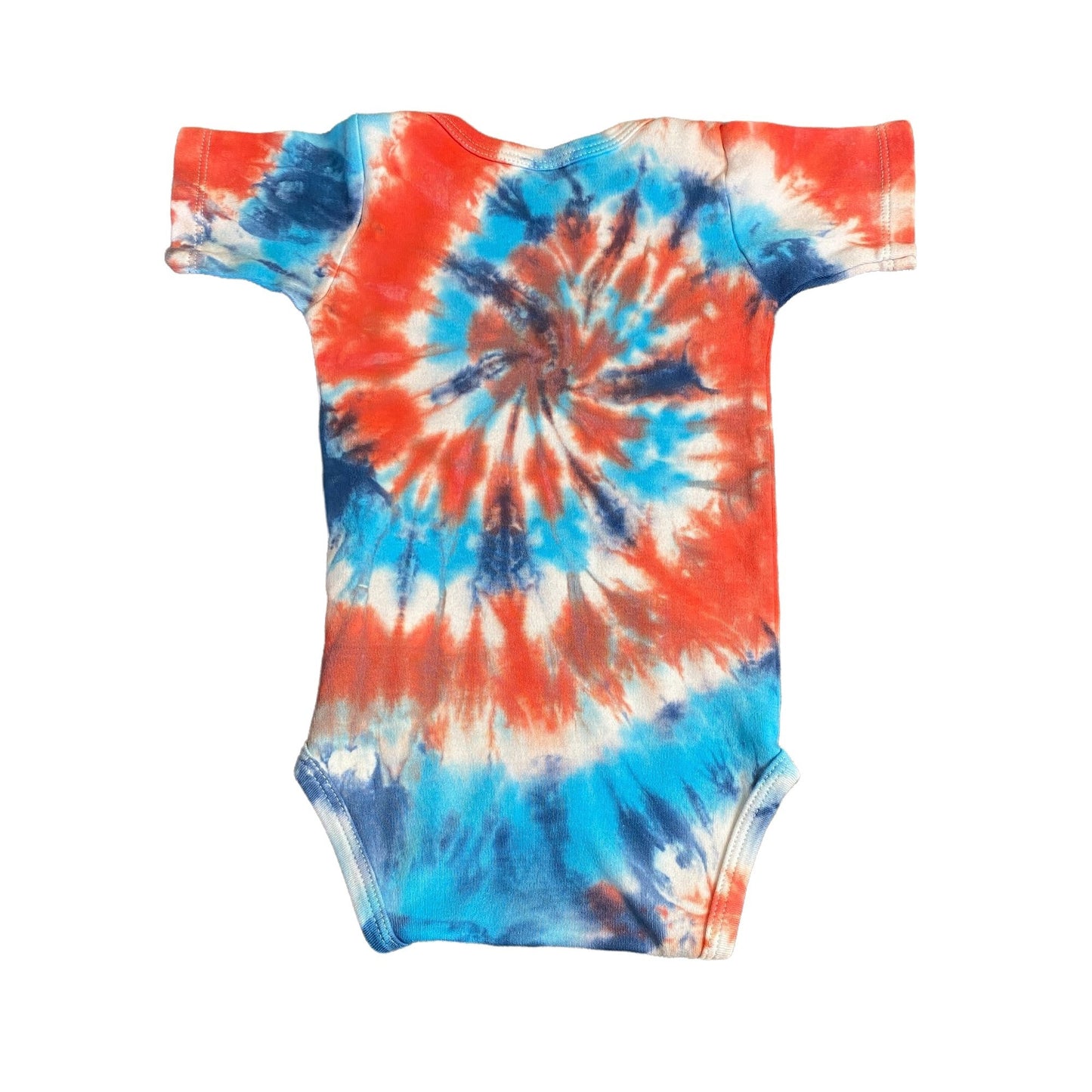 Spiral Tie Dye Baby Bodysuit || 12-18 Months