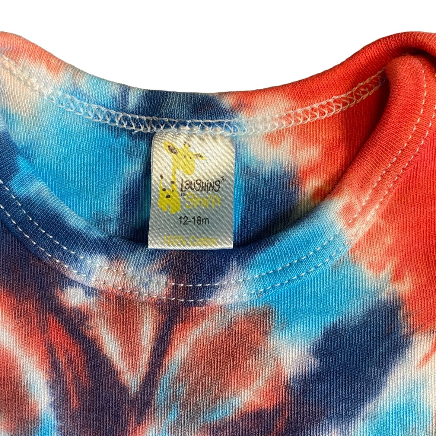 Spiral Tie Dye Baby Bodysuit || 12-18 Months