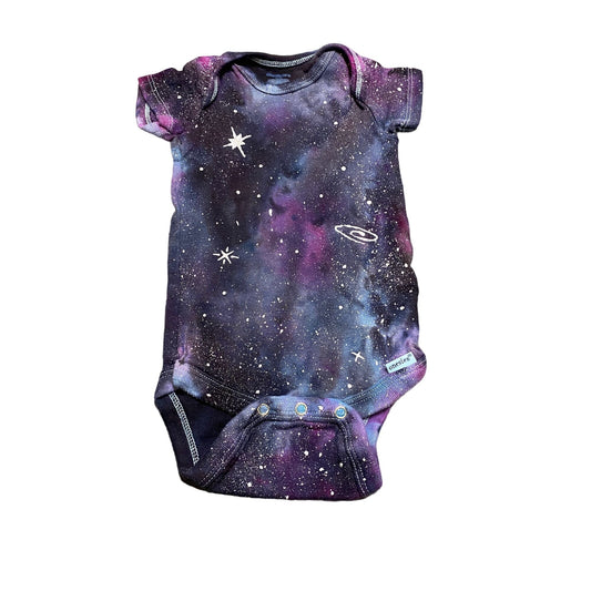 Galaxy Dyed Onesie || 12 Months