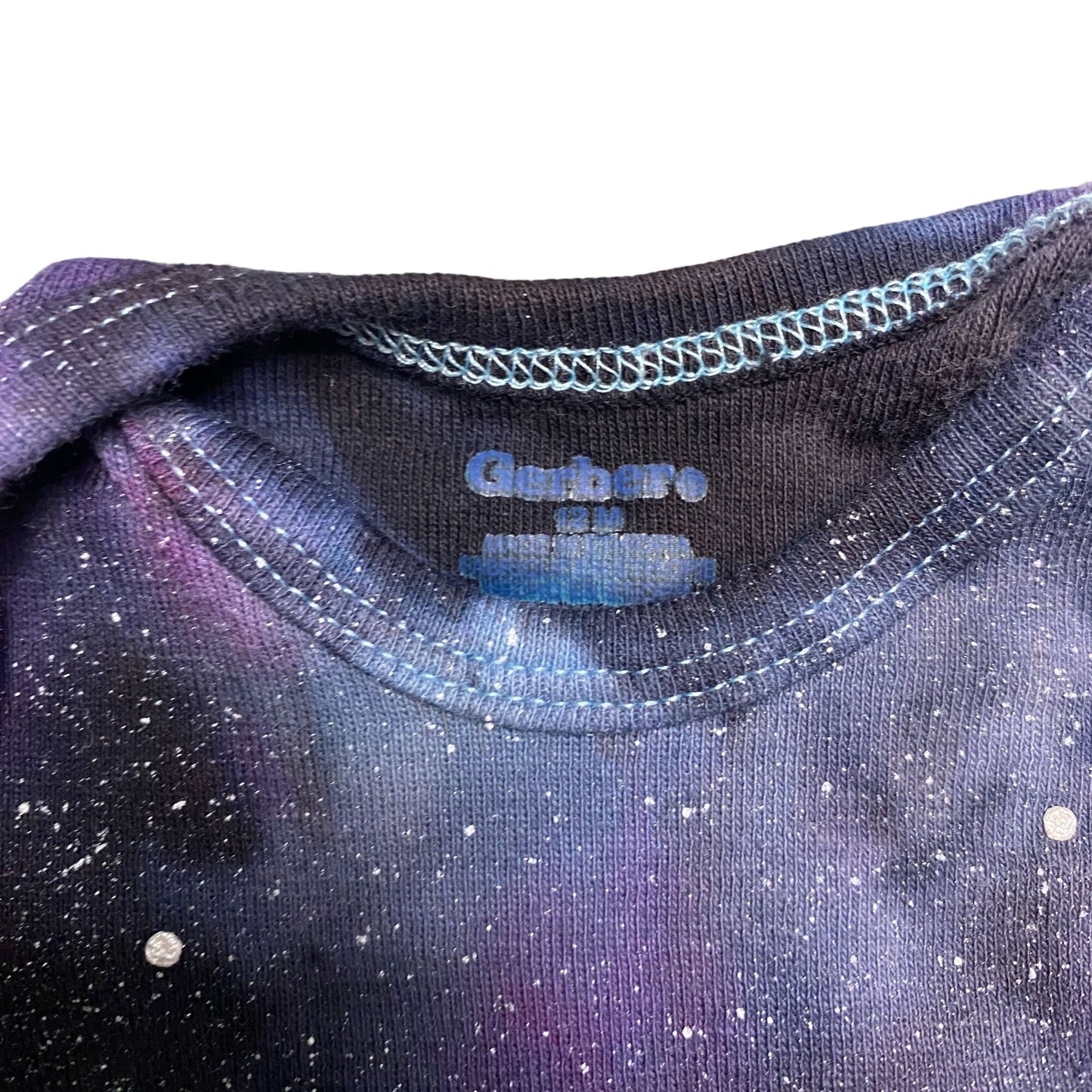 Galaxy Dyed Onesie || 12 Months
