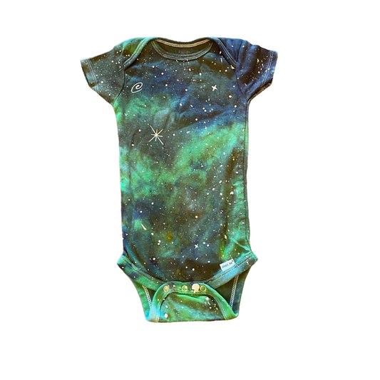 Galaxy Dyed Onesie || 12 Months