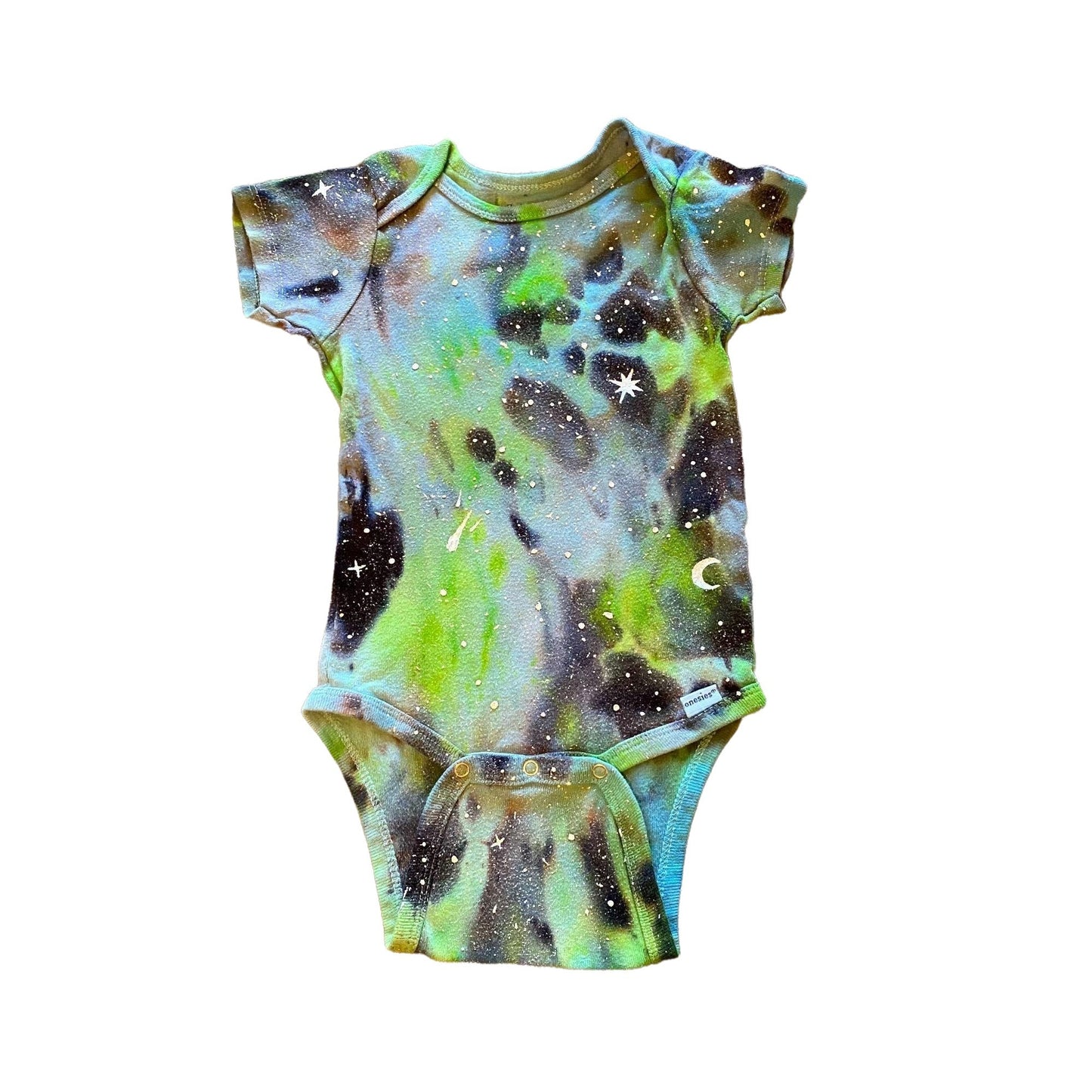 Galaxy Dyed Onesie || 3T, Upcycled ♻️