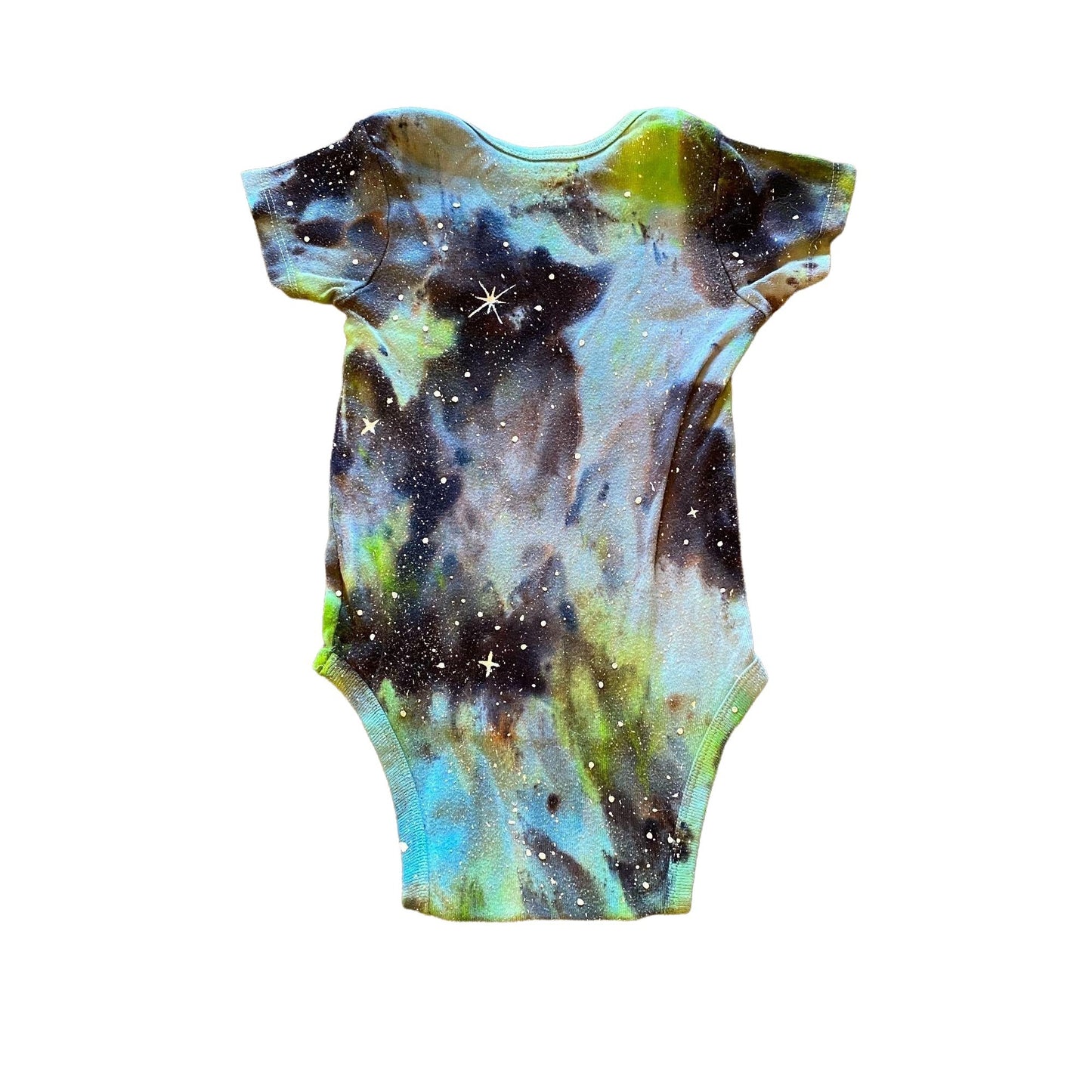 Galaxy Dyed Onesie || 3T, Upcycled ♻️