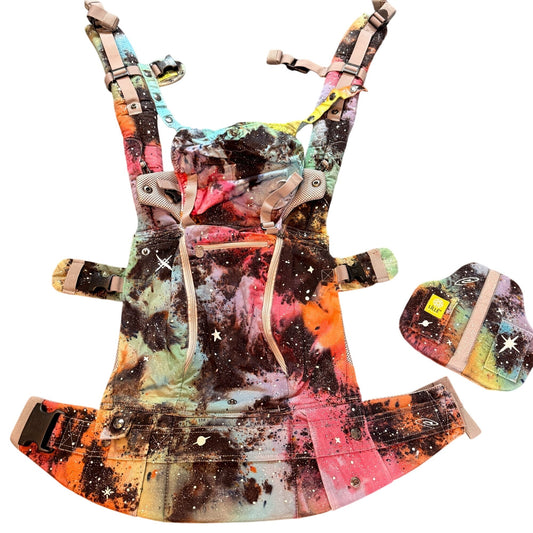 ✨ Galaxy Dyed Lillebaby || Baby Carrier, Upcycled ♻️