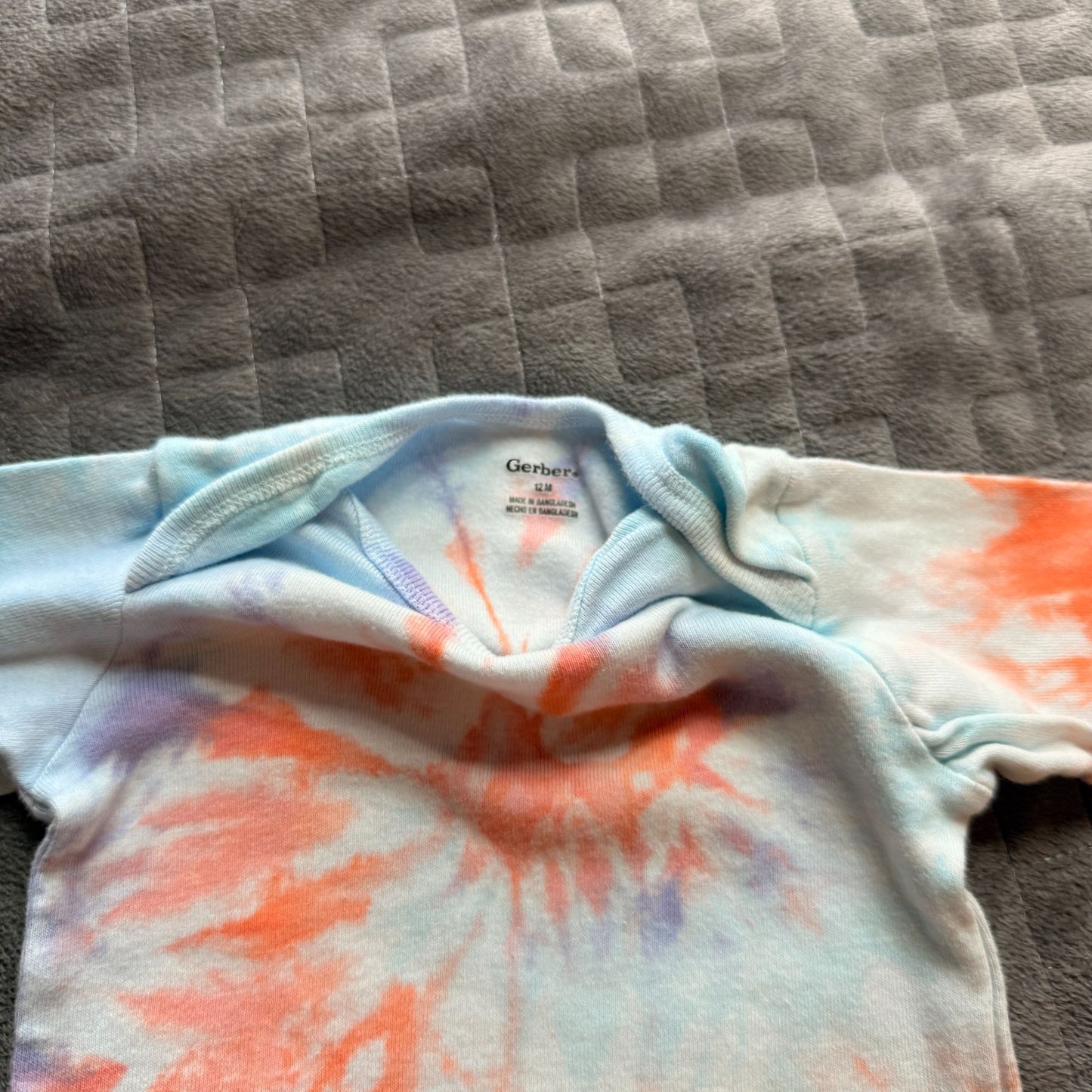 Tie Dyed Onesie || 12 Months
