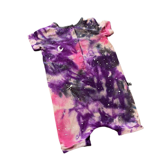 Galaxy Dyed Rags Romper || 2T