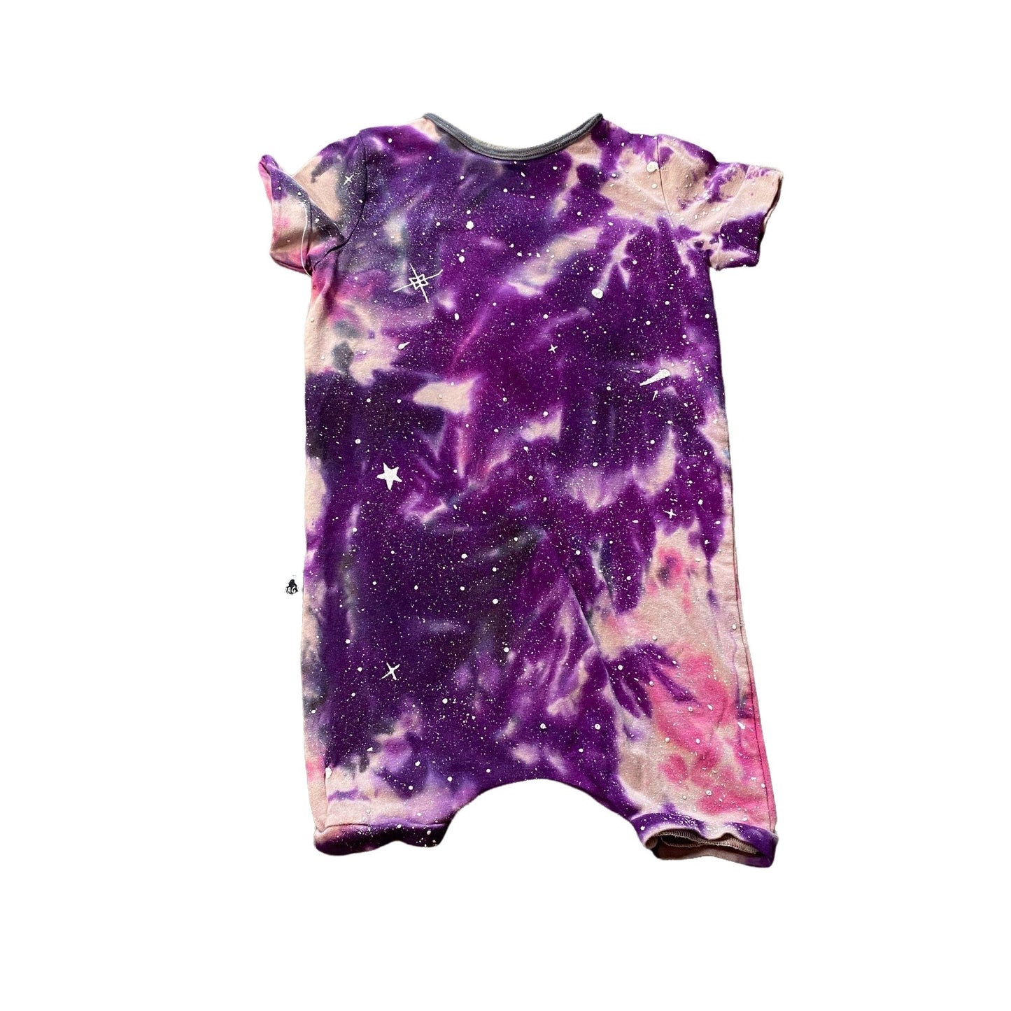 Galaxy Dyed Rags Romper || 2T
