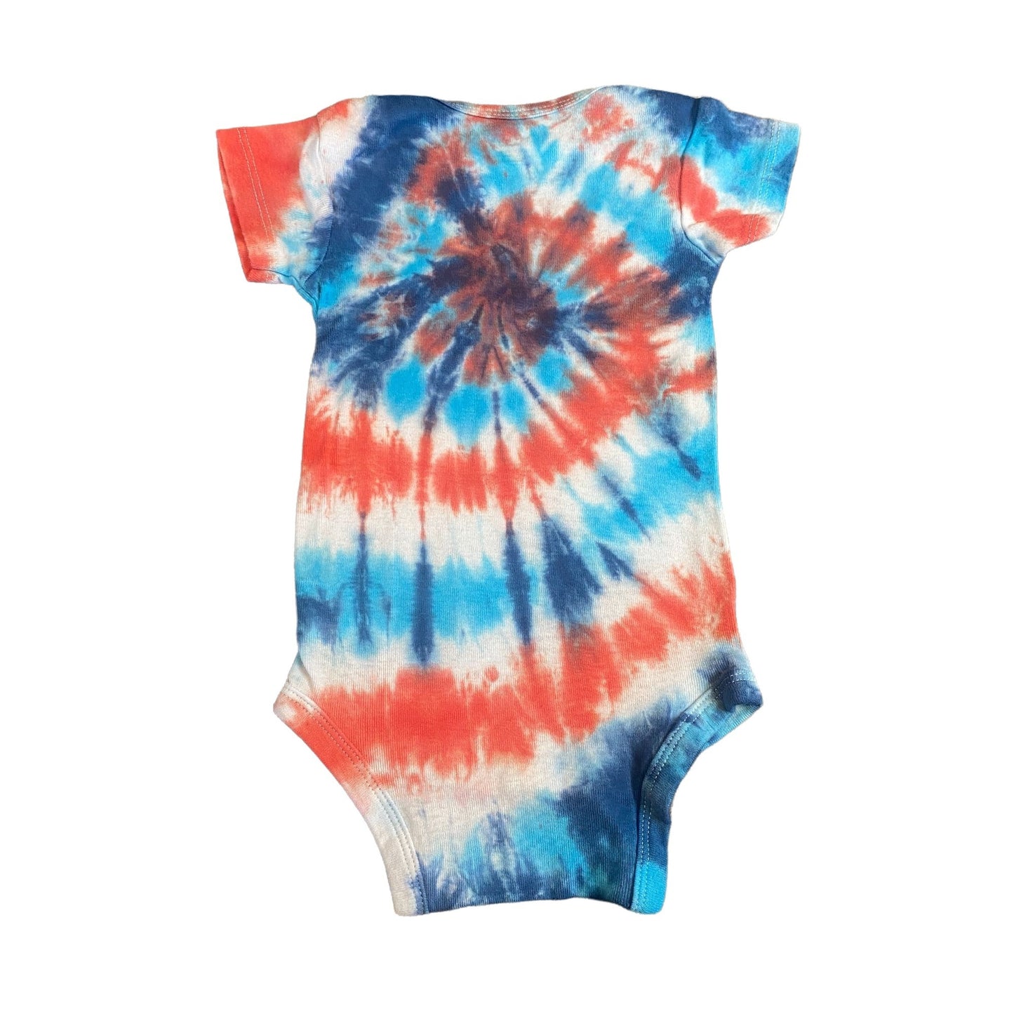 Spiral Tie Dye Baby Bodysuit || 3-6 Months