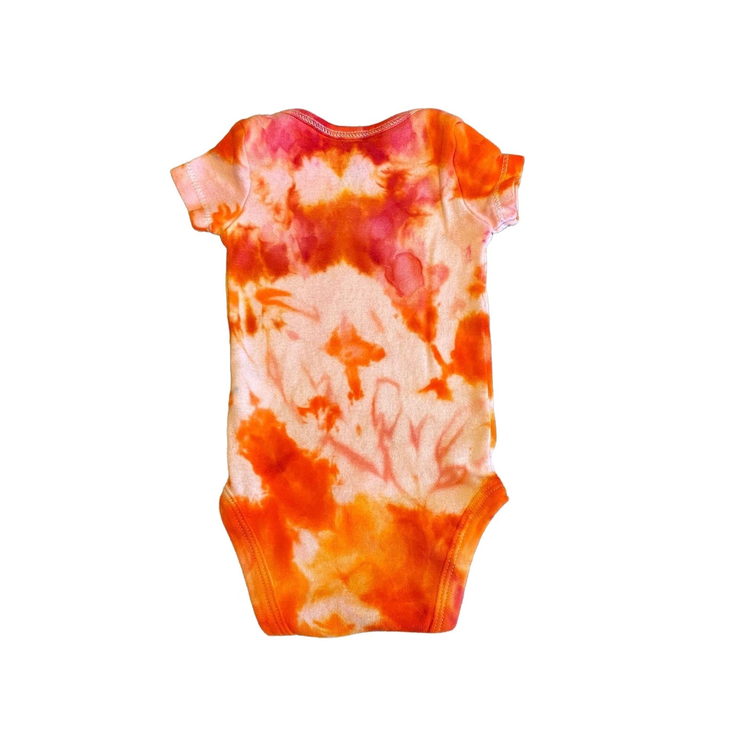 Fiery Fun Dye Tie Dye Onesie || Newborn