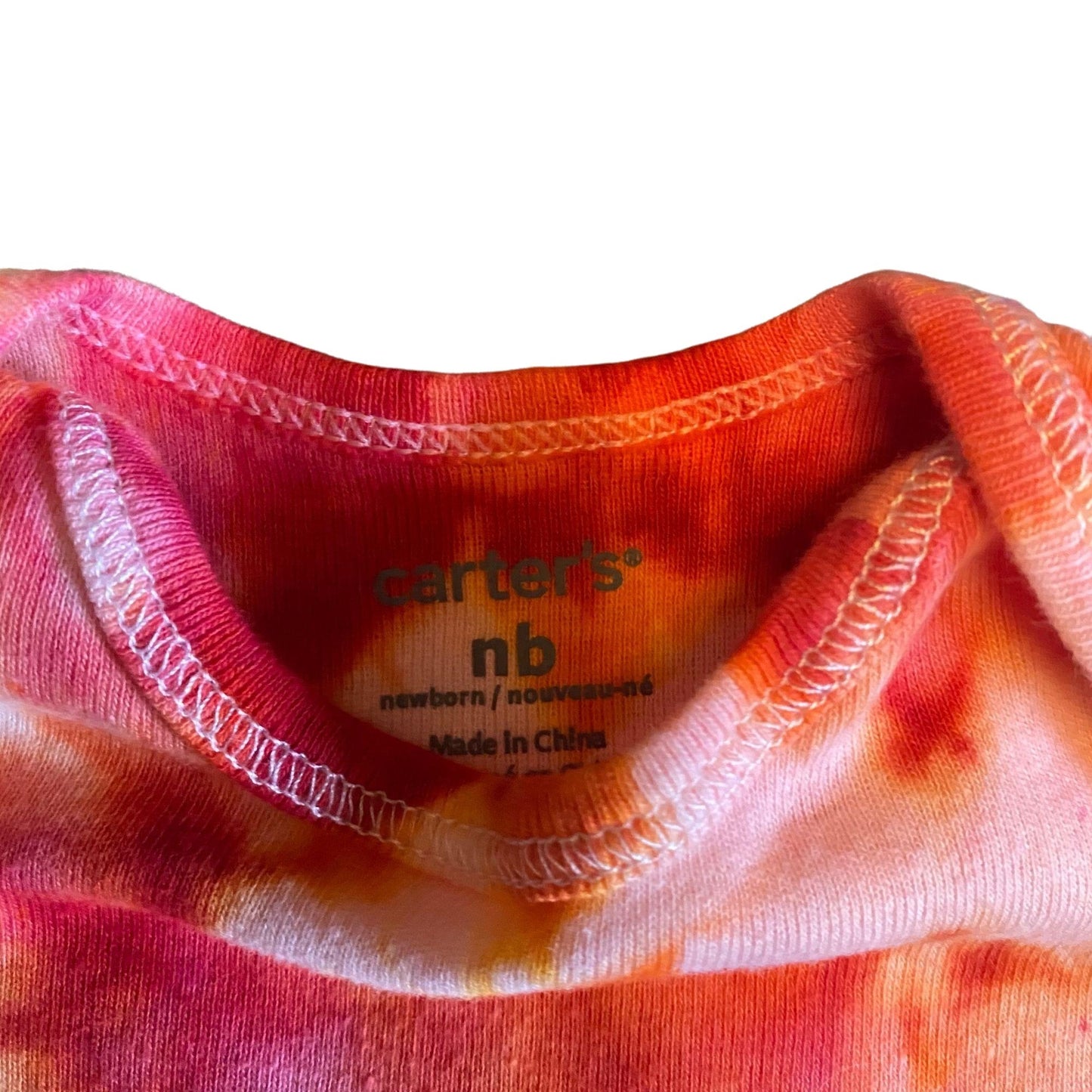 Fiery Fun Dye Tie Dye Onesie || Newborn