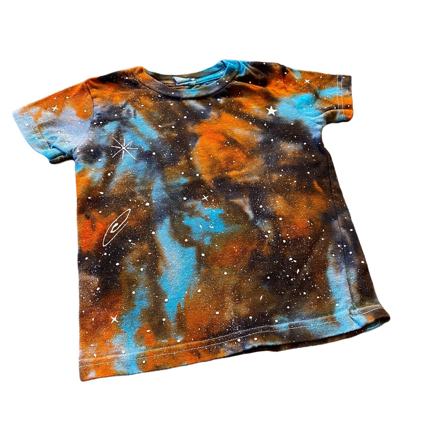 Galaxy Dyed Tee Shirt || 2T