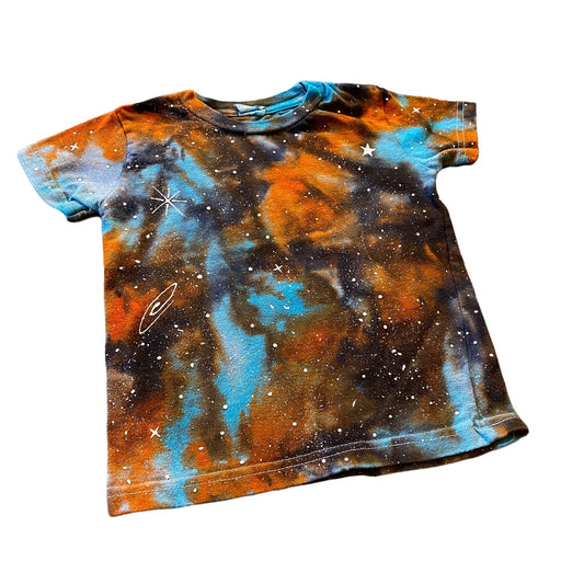 Galaxy Dyed Tee Shirt || 2T