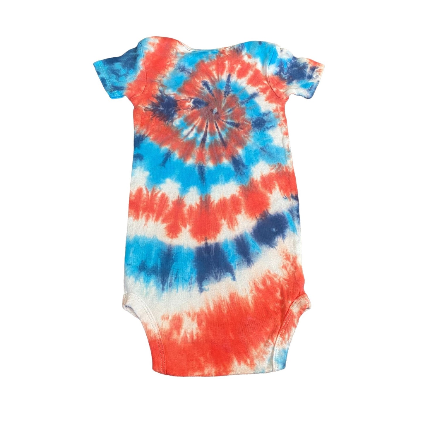 Spiral Tie Dye Baby Bodysuit || 3T