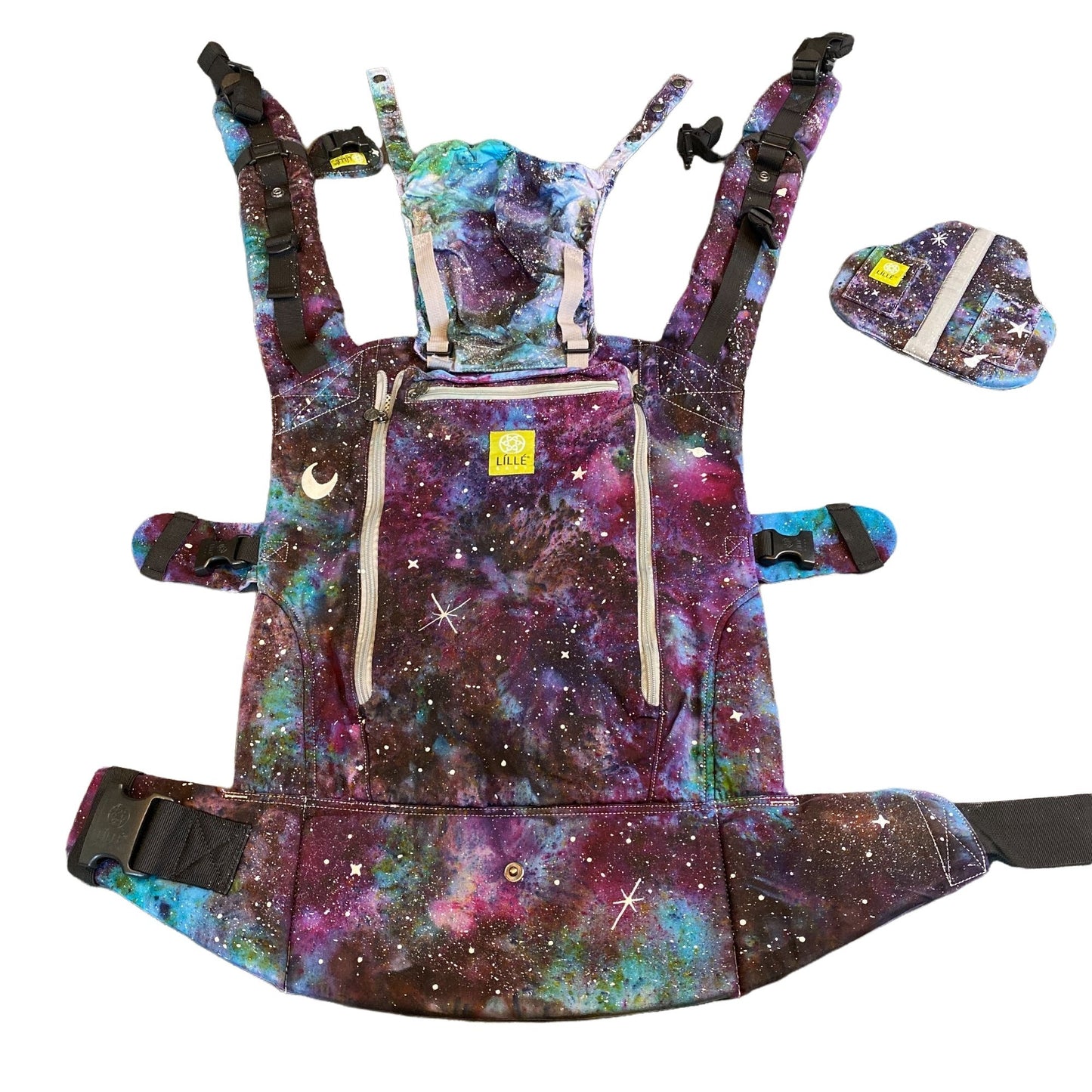Galaxy Dyed Lillebaby CarryOn All-Seasons || Toddler Carrier, Upcycled