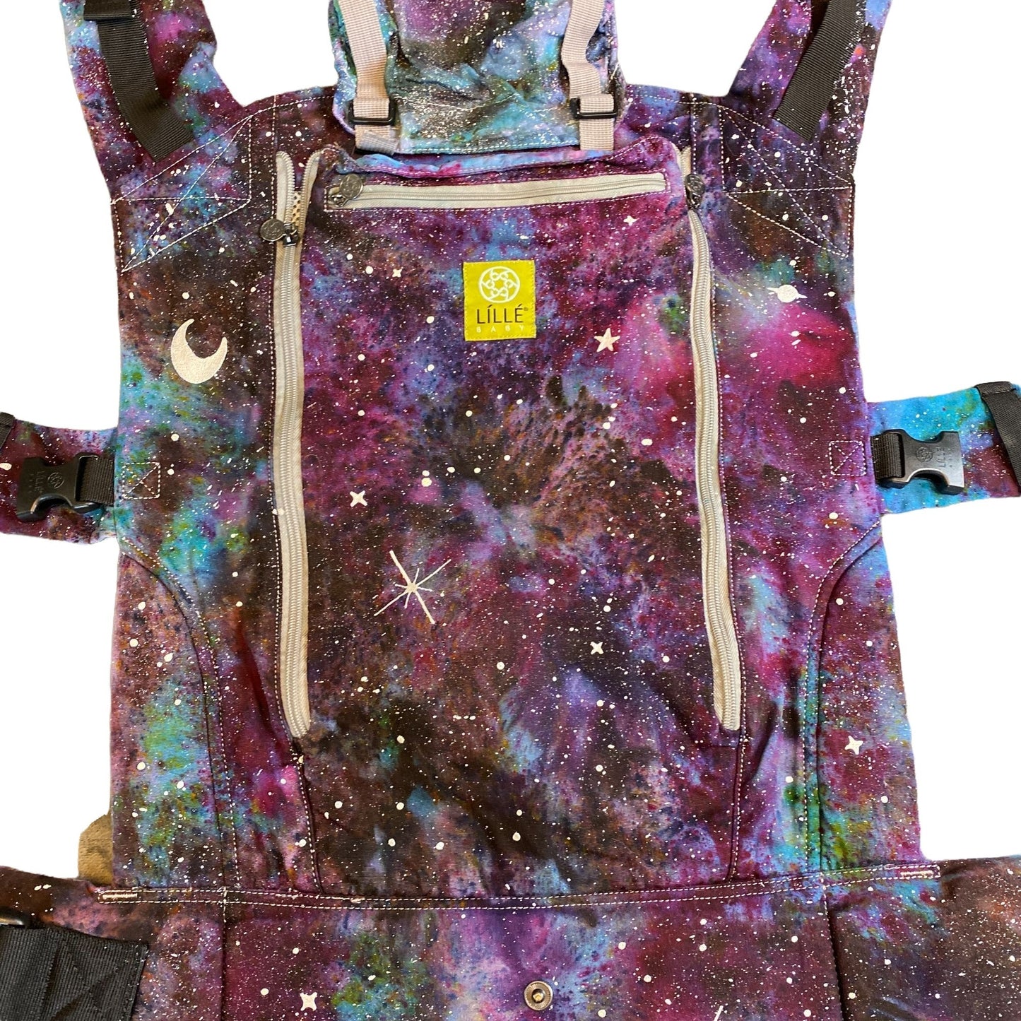 Galaxy Dyed Lillebaby CarryOn All-Seasons || Toddler Carrier, Upcycled