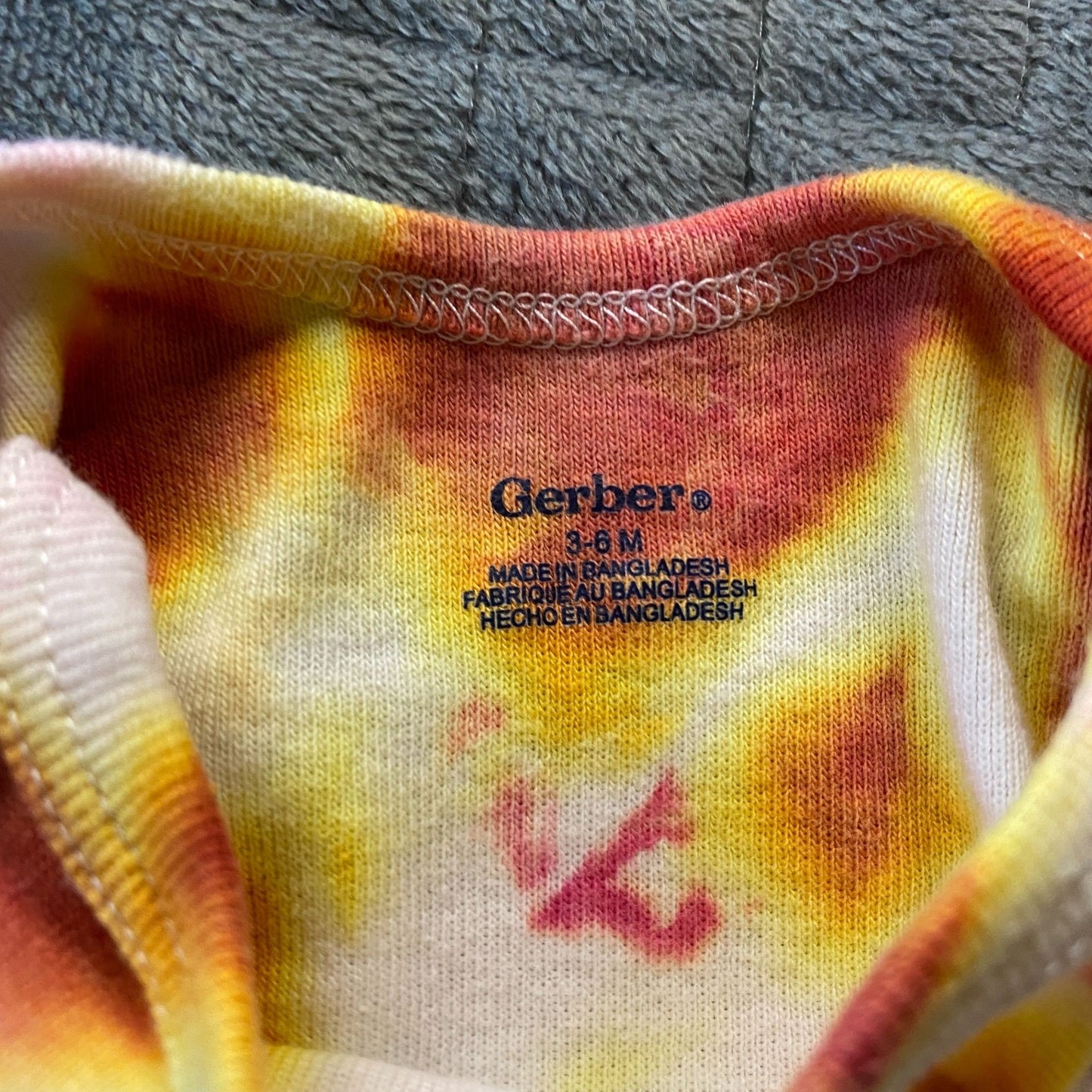 Tie Dyed Bodysuit || 3-6 Months