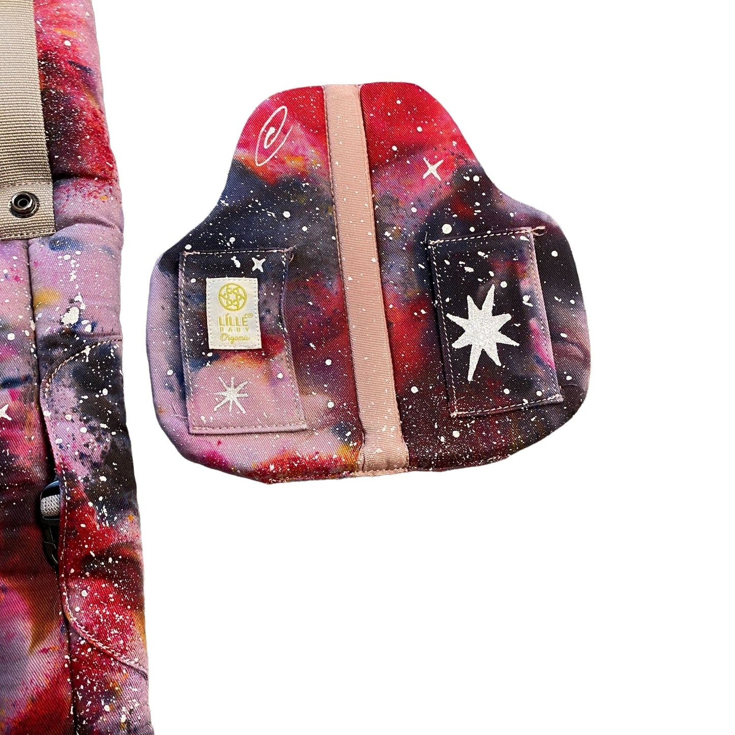 Galaxy Dyed Original Organic Lillebaby || Baby Carrier, Upcycled ♻️